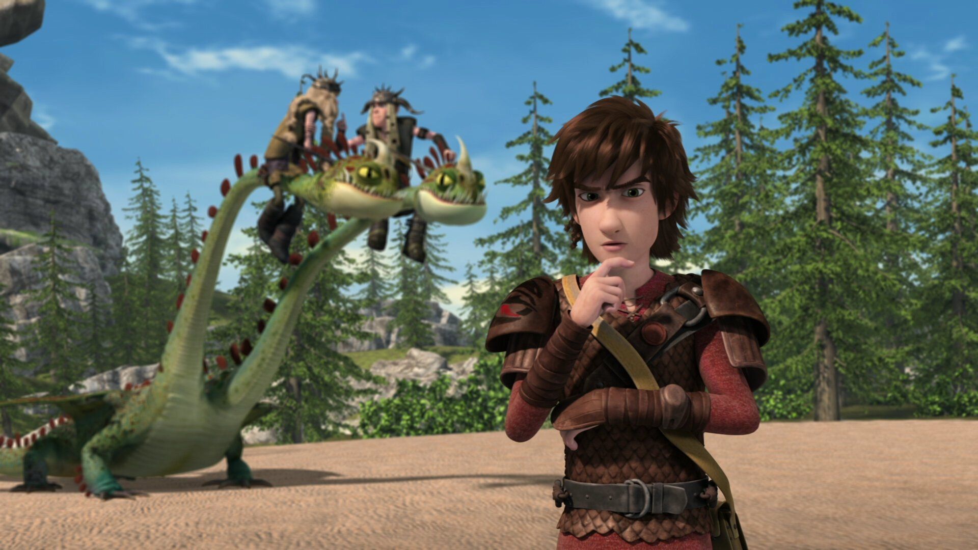 Dragons: Race to the Edge background