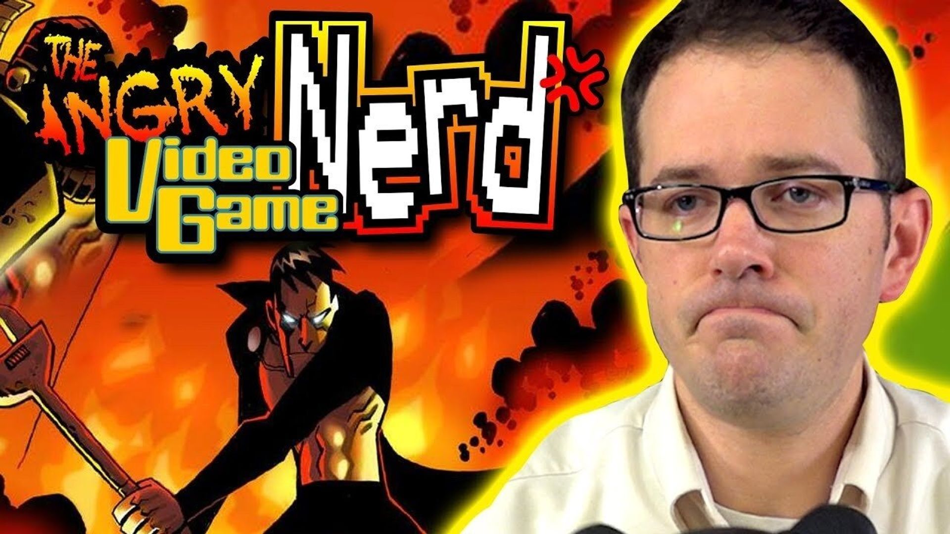 The Angry Video Game Nerd background