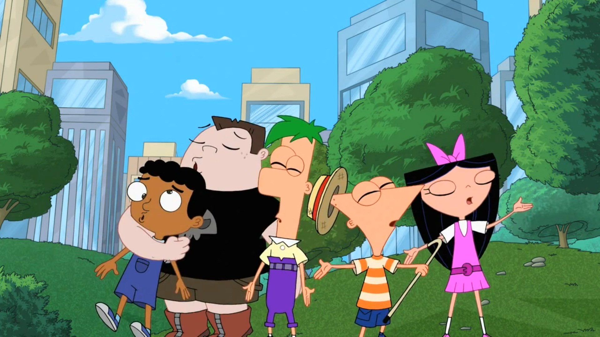 Phineas and Ferb background