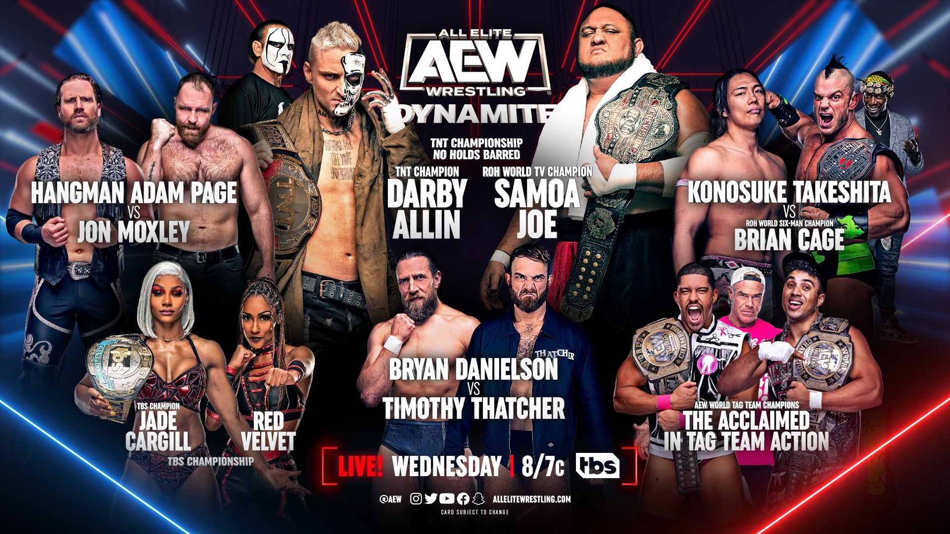 All Elite Wrestling: Dynamite background