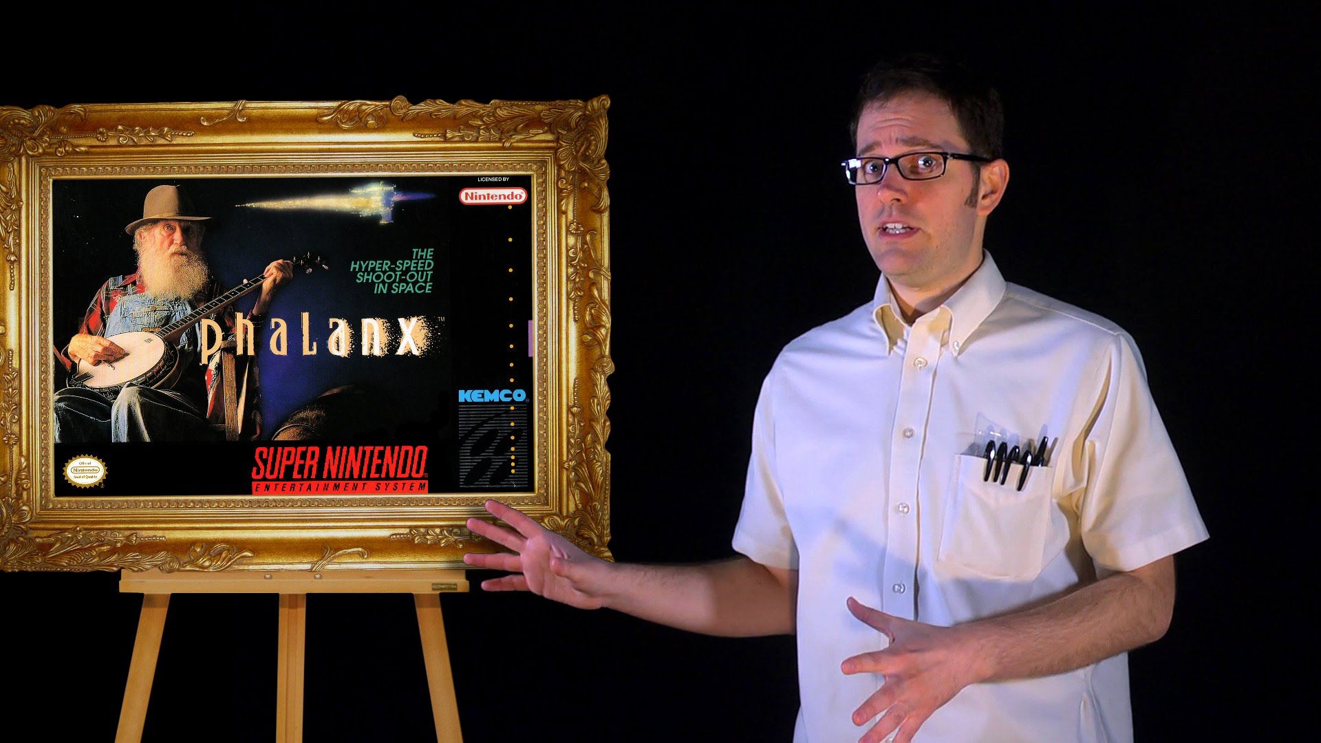 The Angry Video Game Nerd background