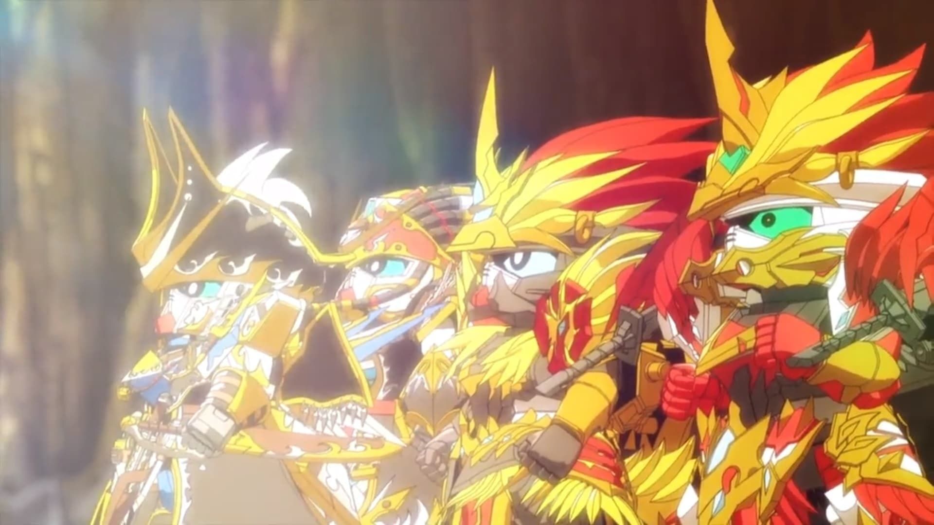 SD Gundam World Heroes background