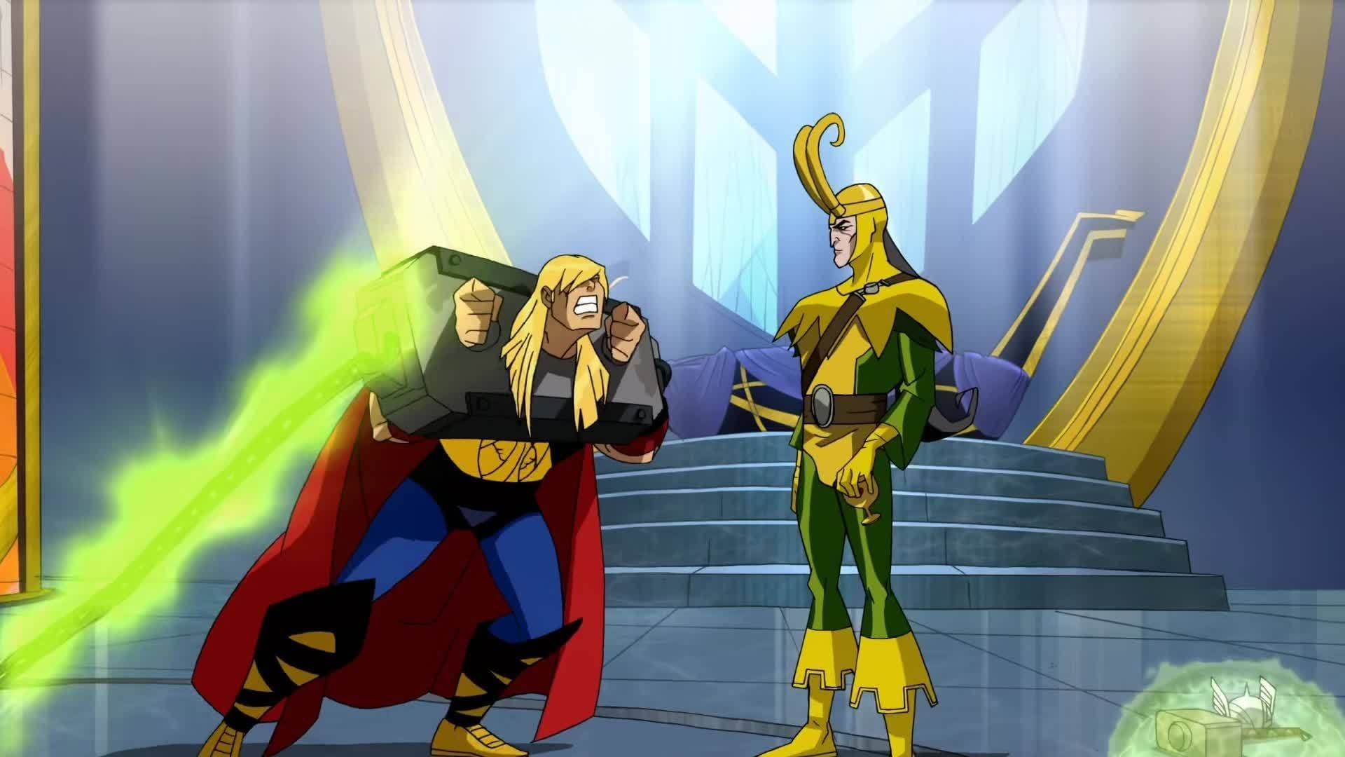 The Avengers: Earth's Mightiest Heroes background