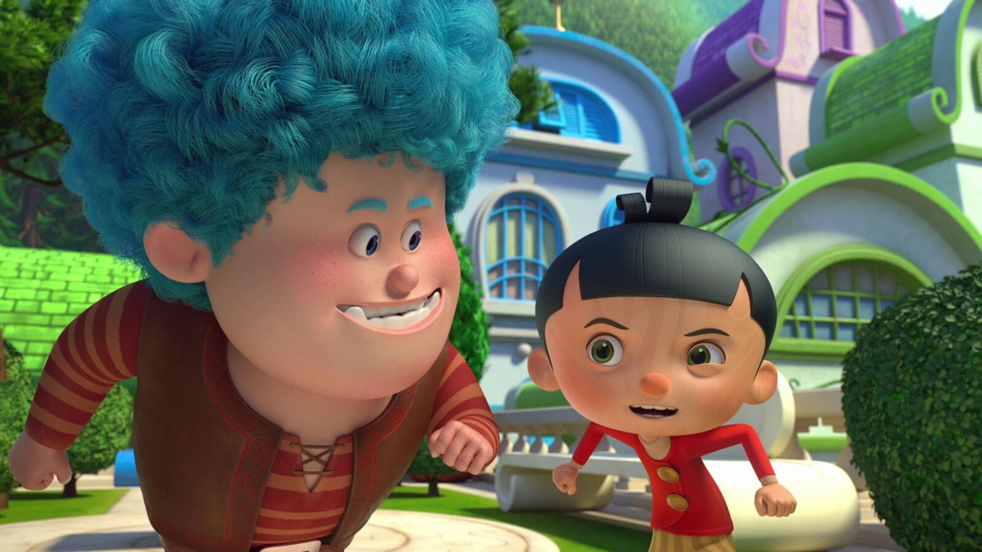 The Enchanted Village of Pinocchio background