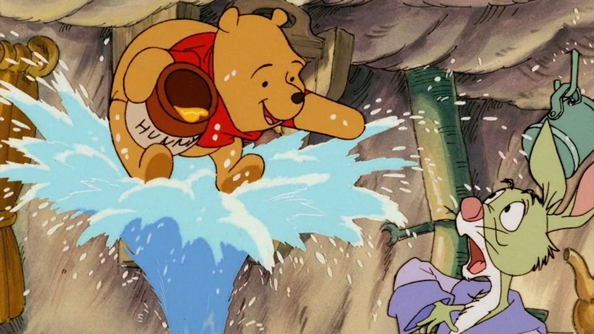 The New Adventures of Winnie the Pooh background