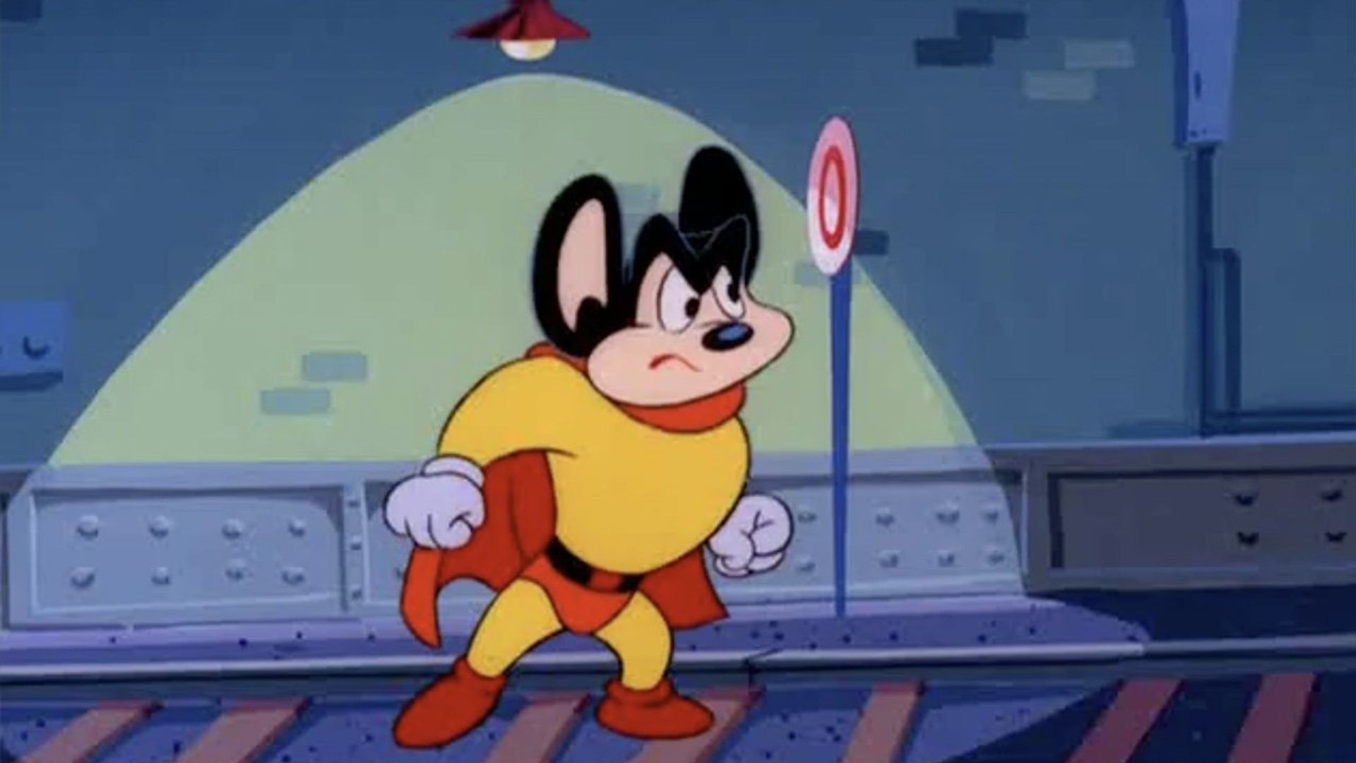 Mighty Mouse: The New Adventures background