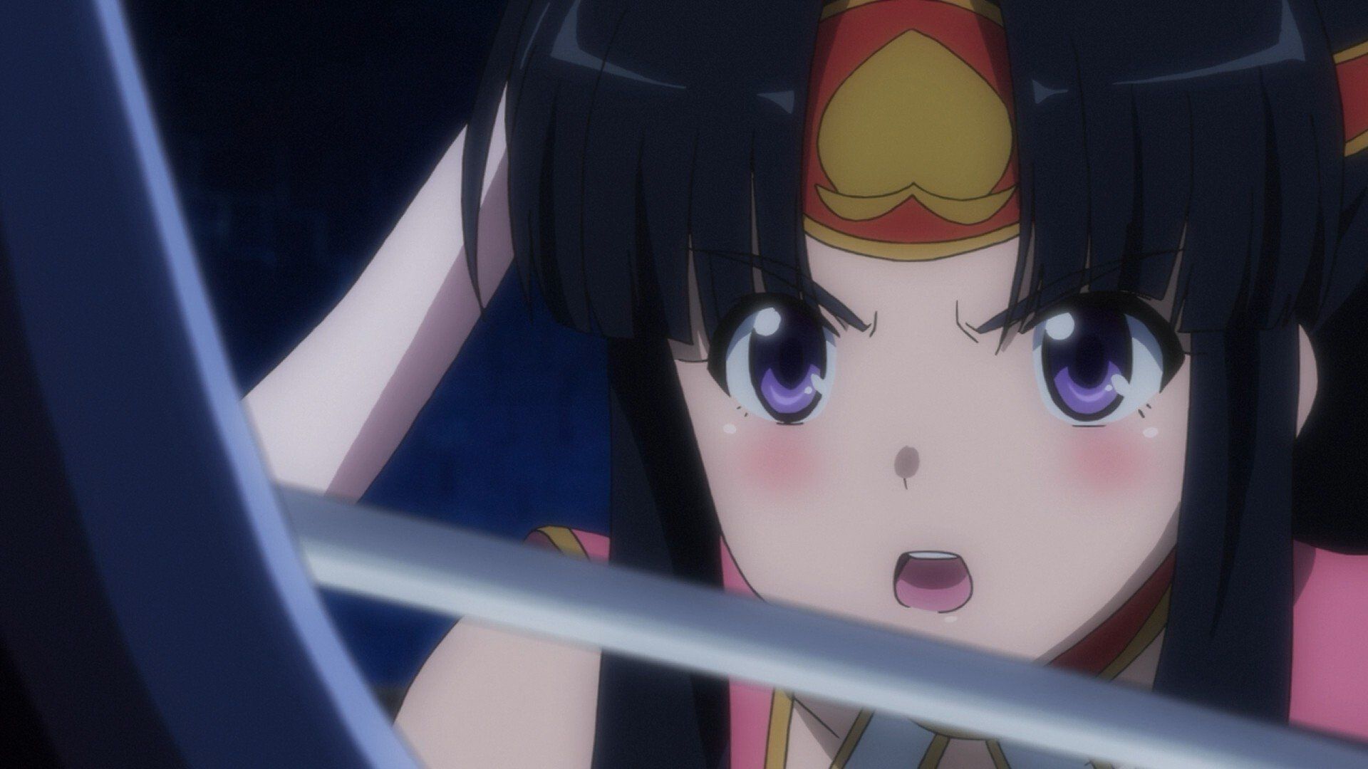 Momo Kyun Sword background