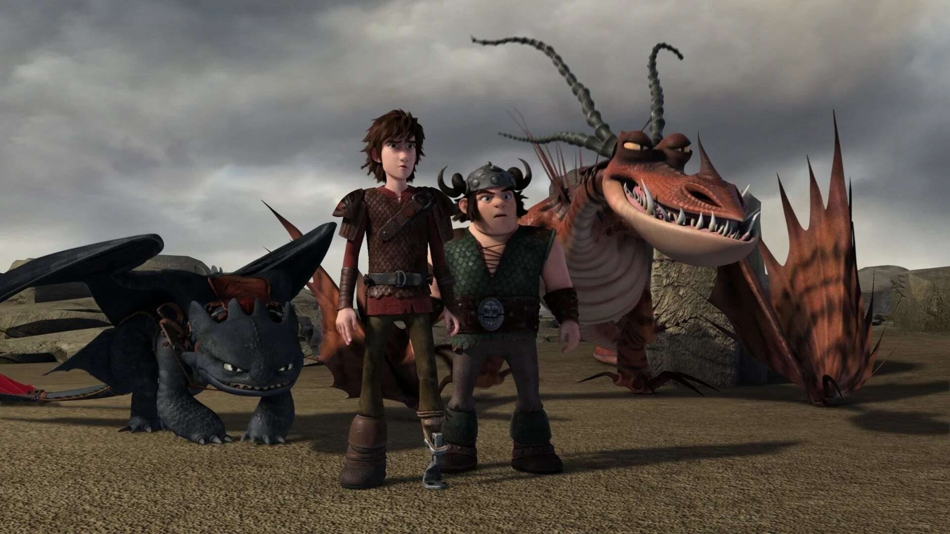 Dragons: Race to the Edge background