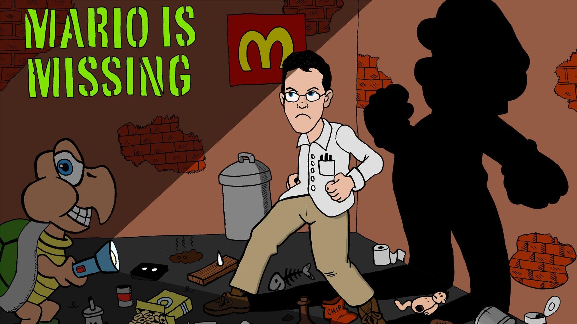 The Angry Video Game Nerd background