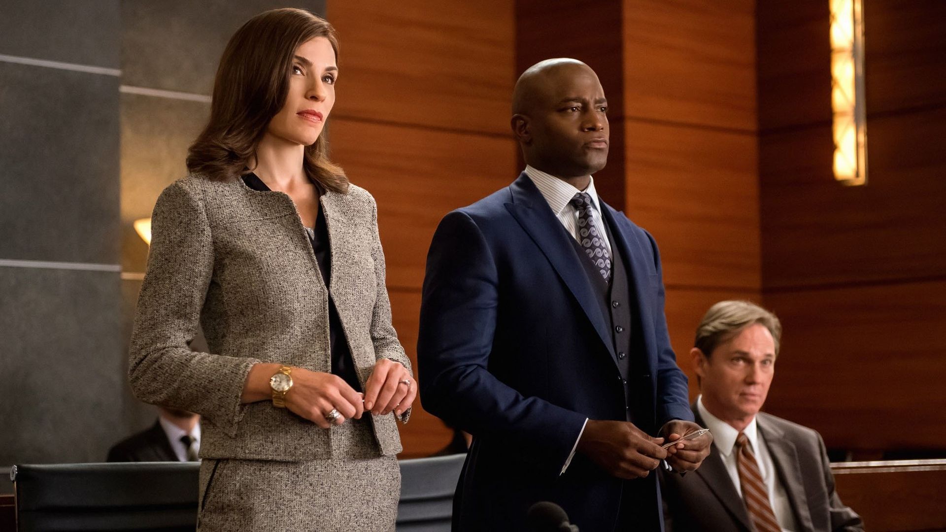 The Good Wife background