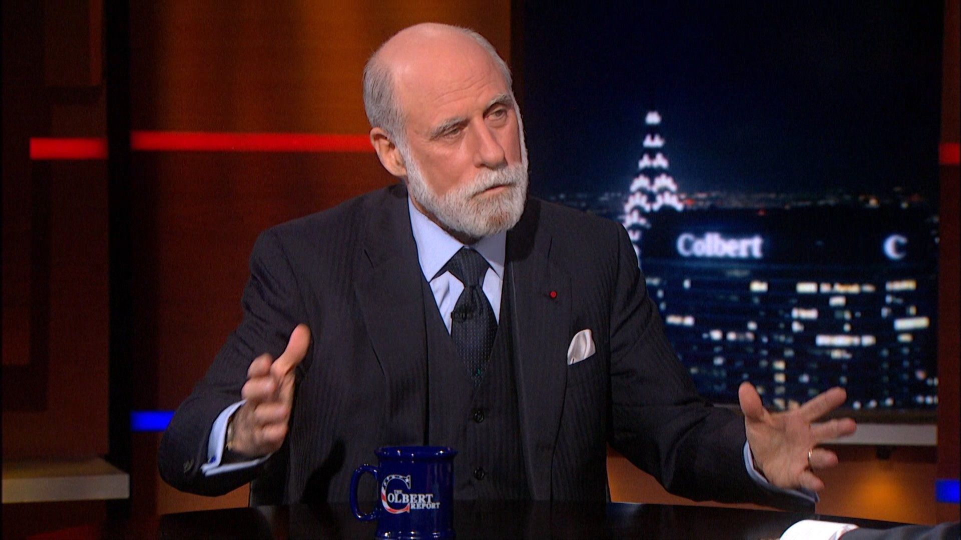 The Colbert Report background
