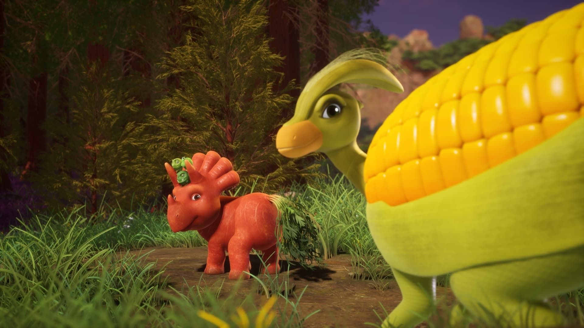 Ginger and the Vegesaurs background