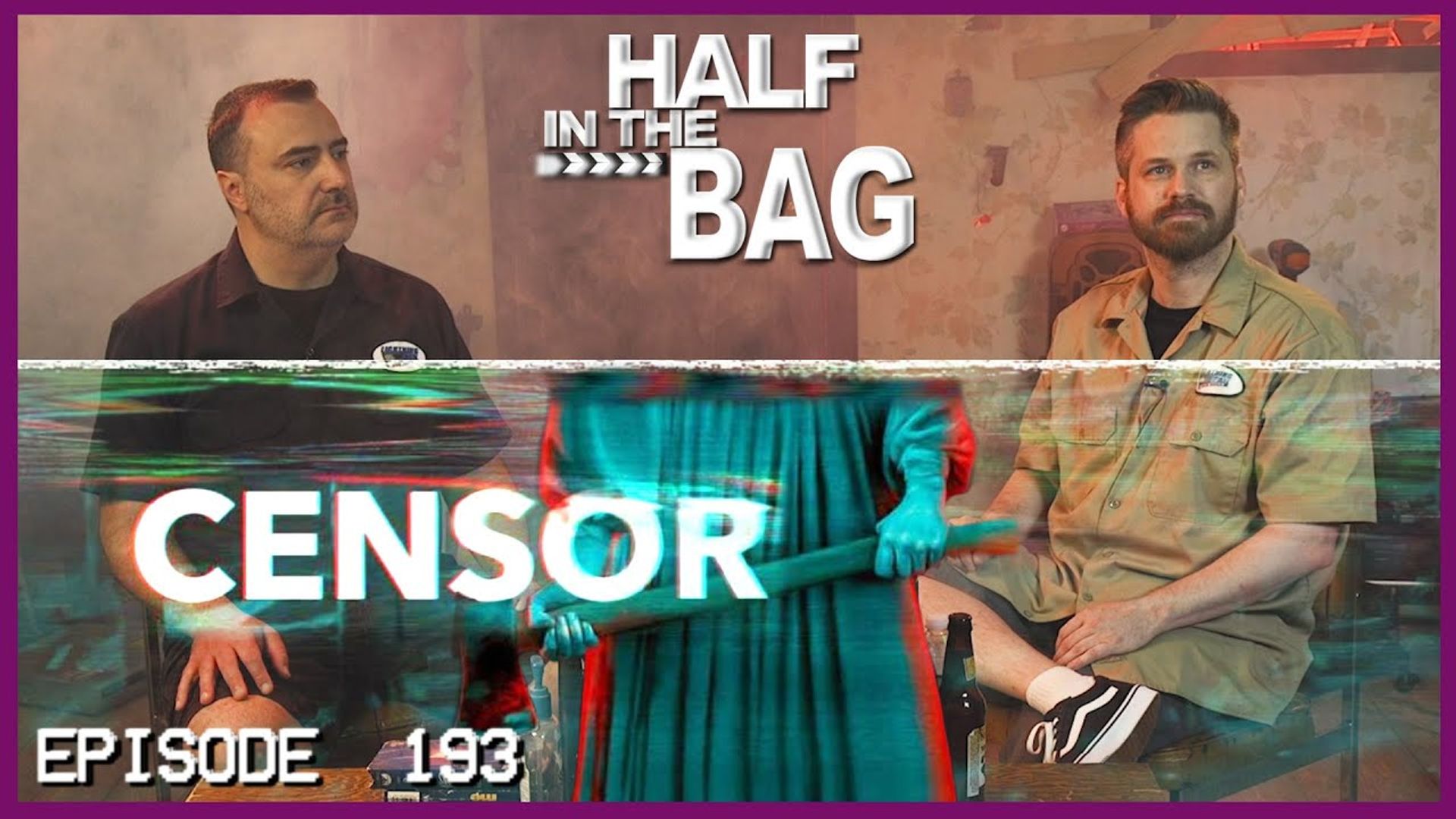 Half in the Bag background