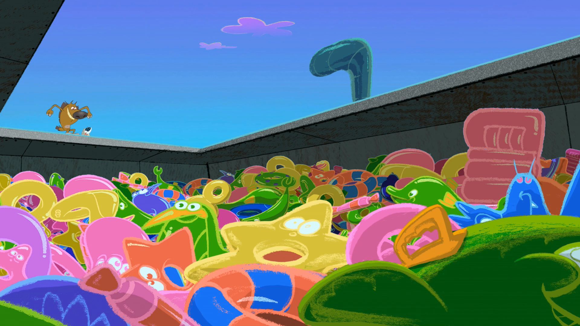 Zig & Sharko background
