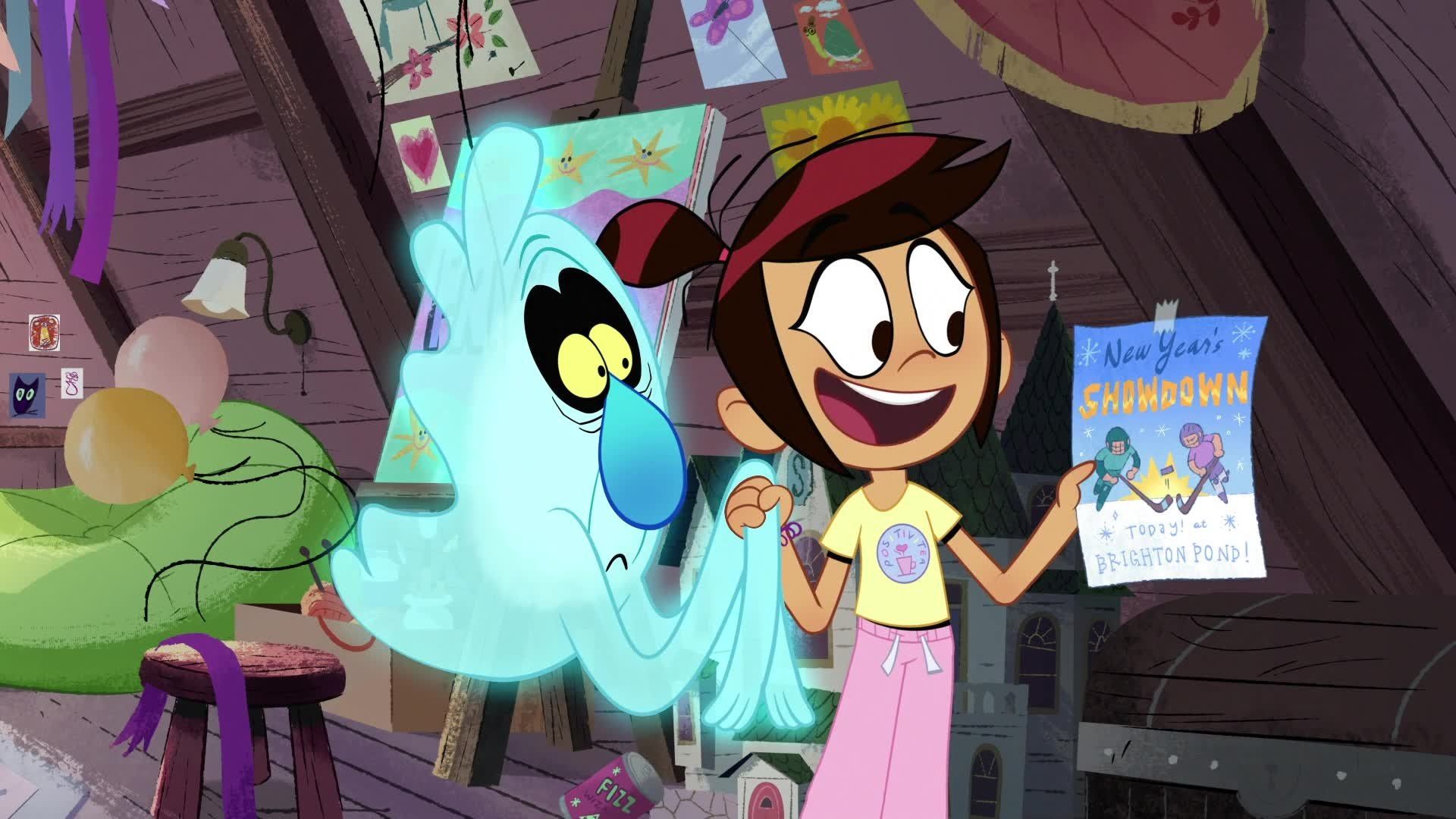 The Ghost and Molly McGee background