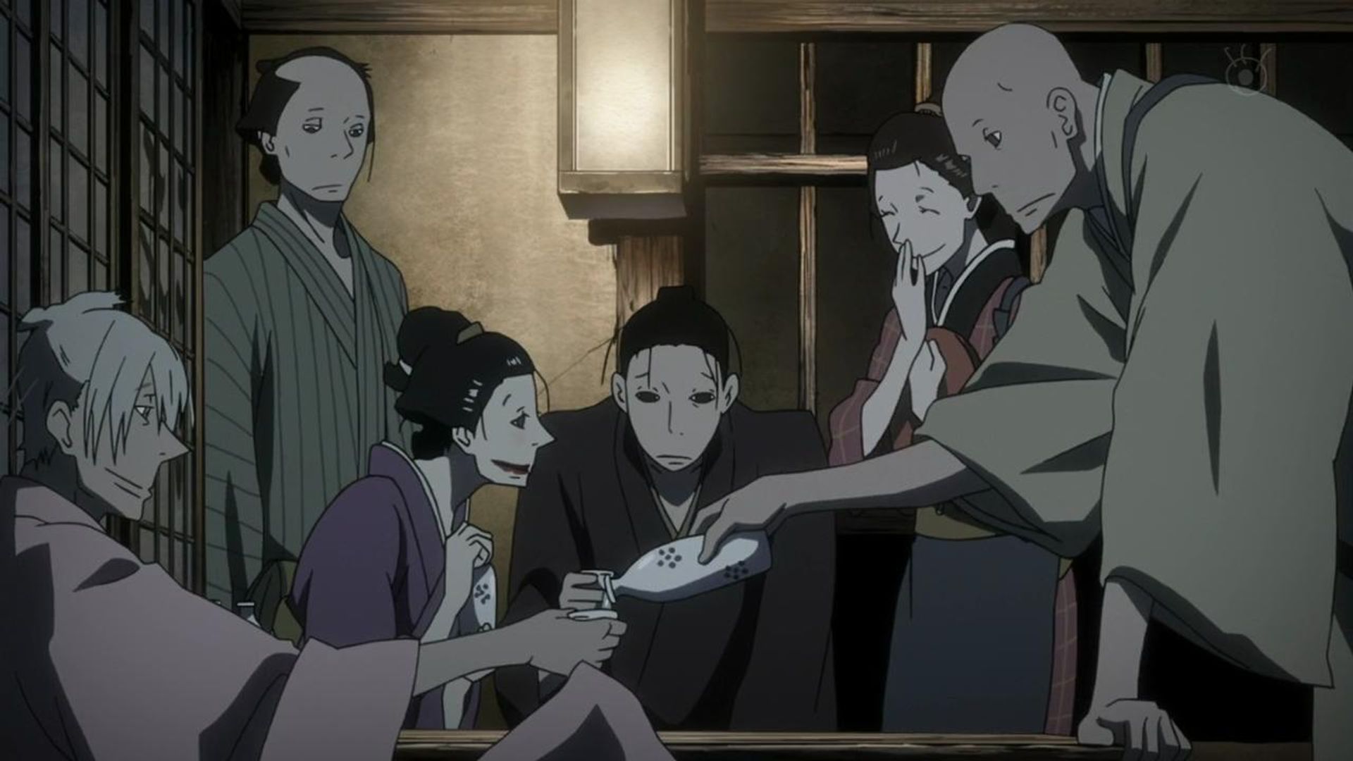 House of Five Leaves background