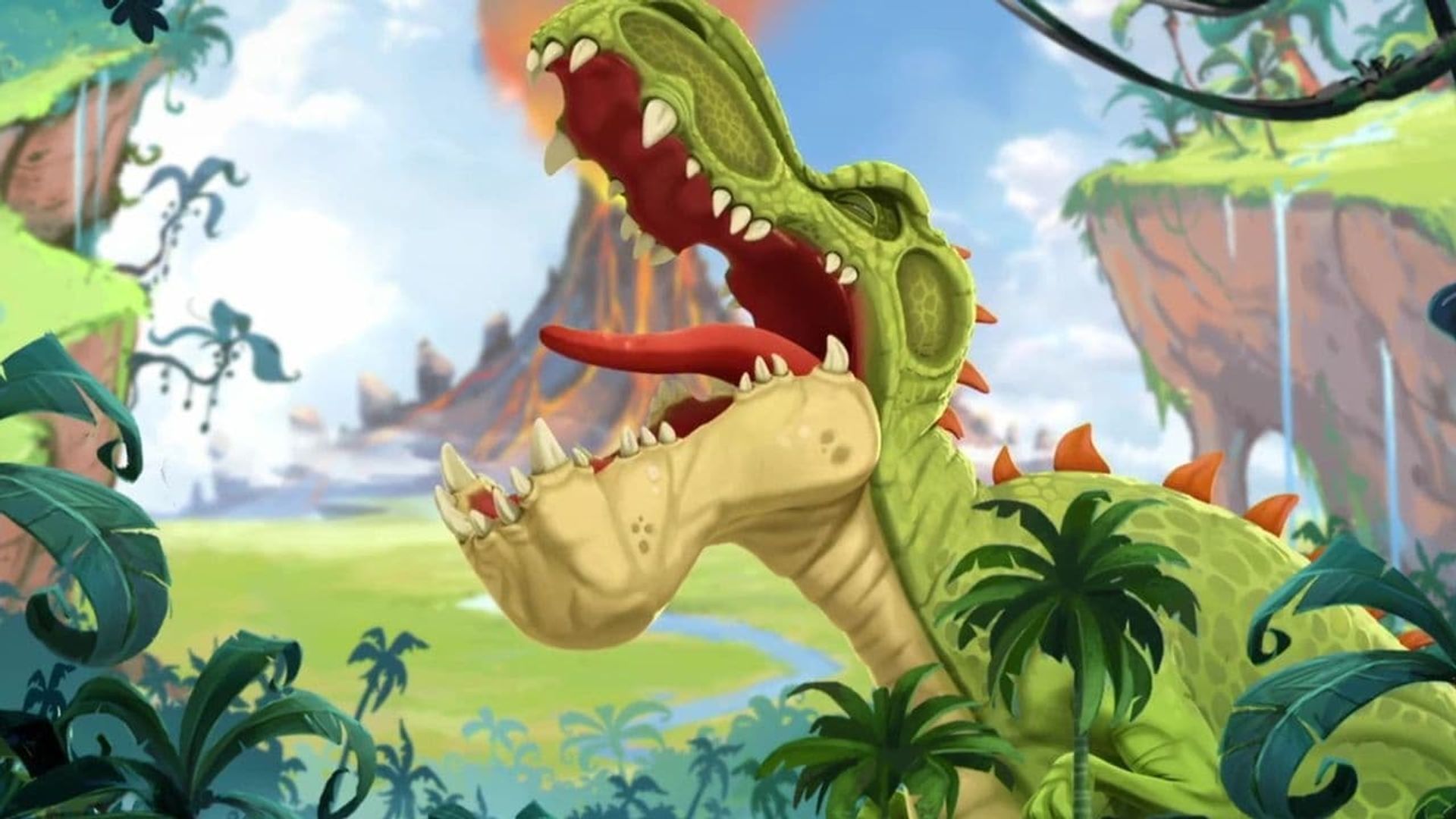 Gigantosaurus background