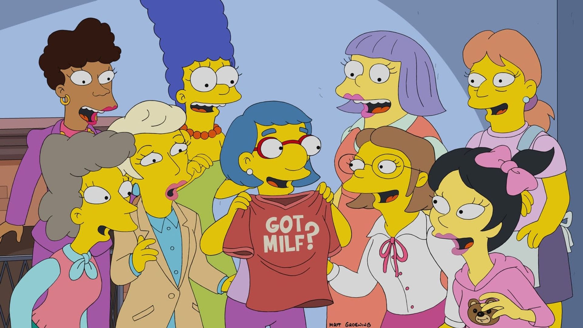 The Simpsons background