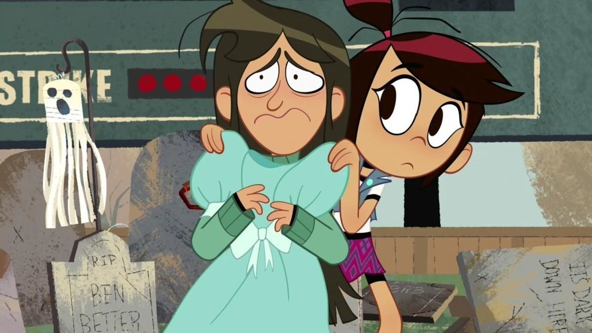 The Ghost and Molly McGee background
