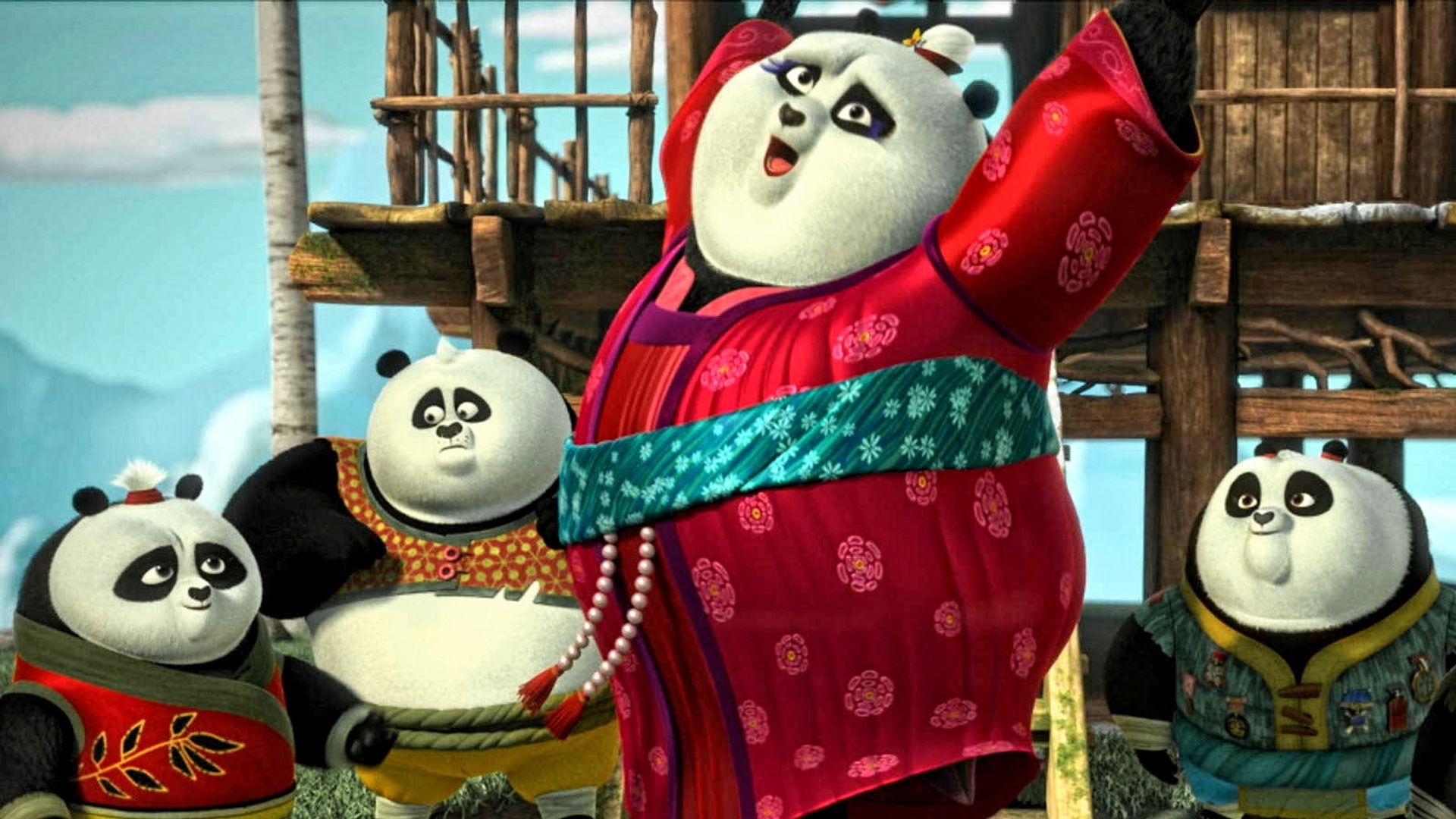 Kung Fu Panda: The Paws of Destiny background