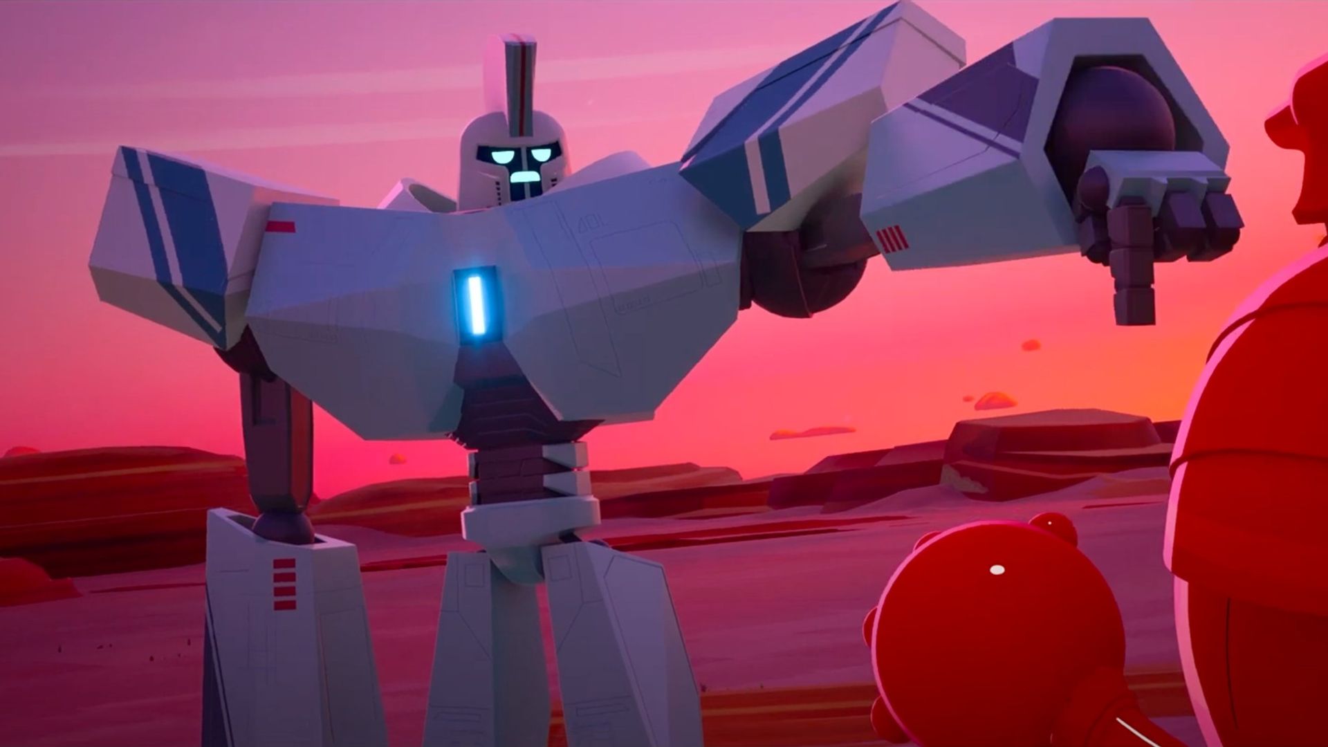 Super Giant Robot Brothers background