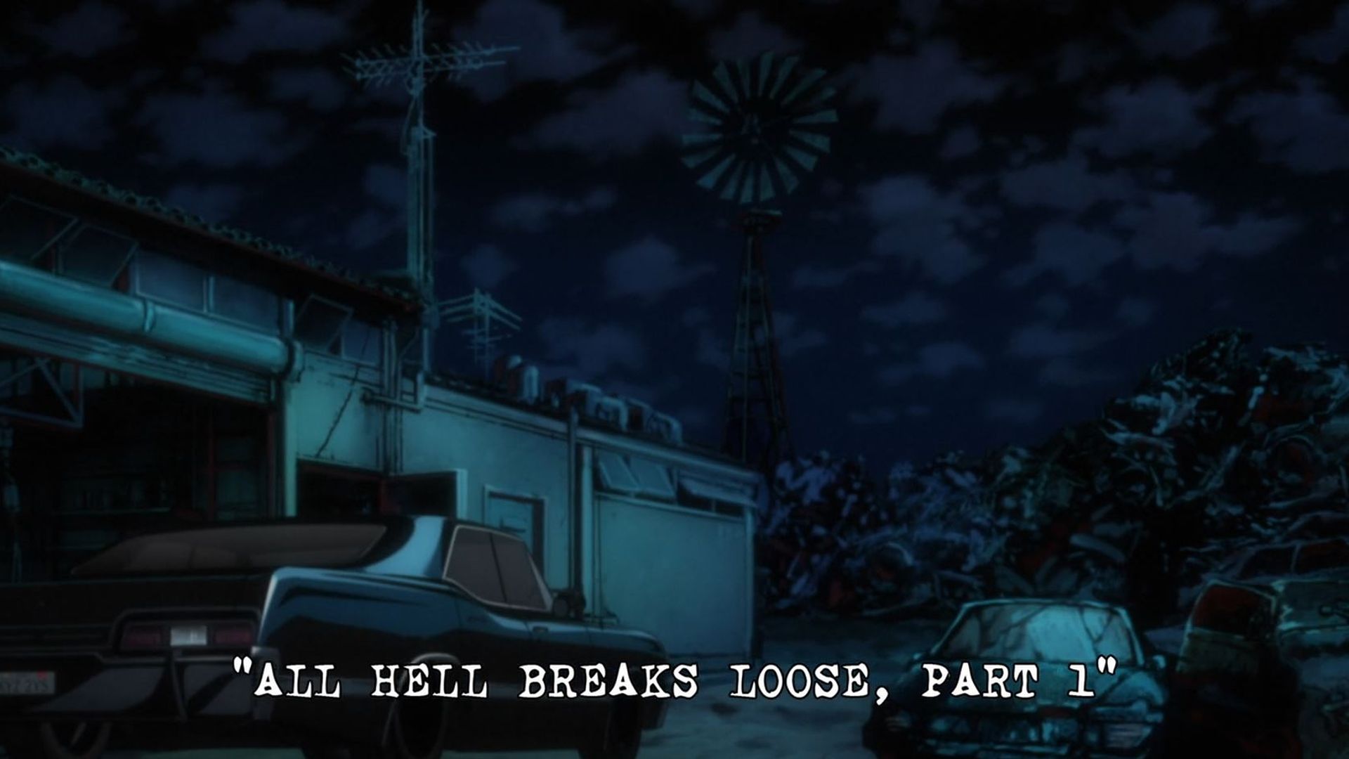 Supernatural: The Animation background