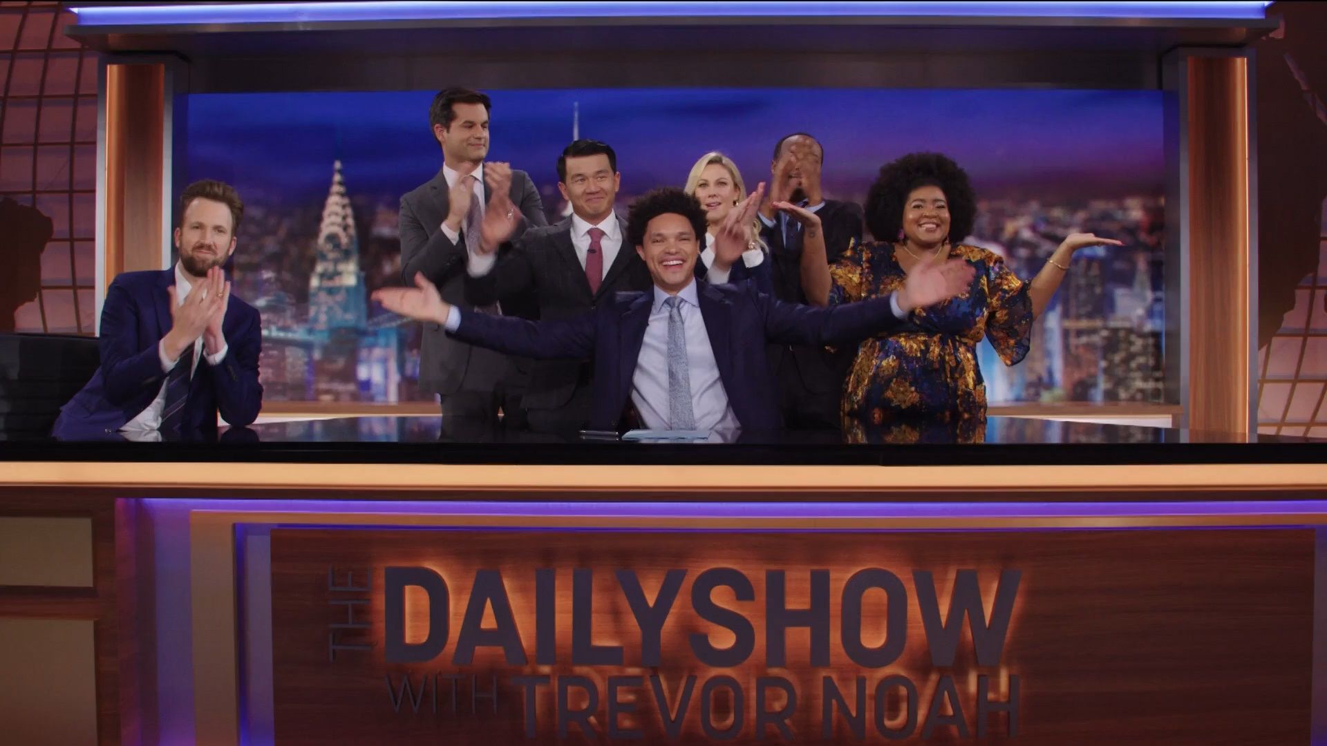The Daily Show background