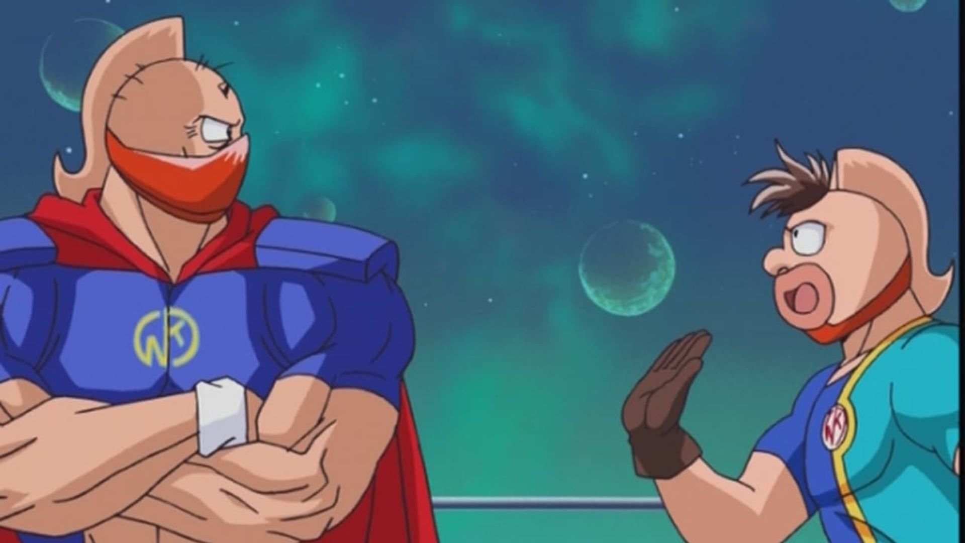 Ultimate Muscle: The Kinnikuman Legacy background