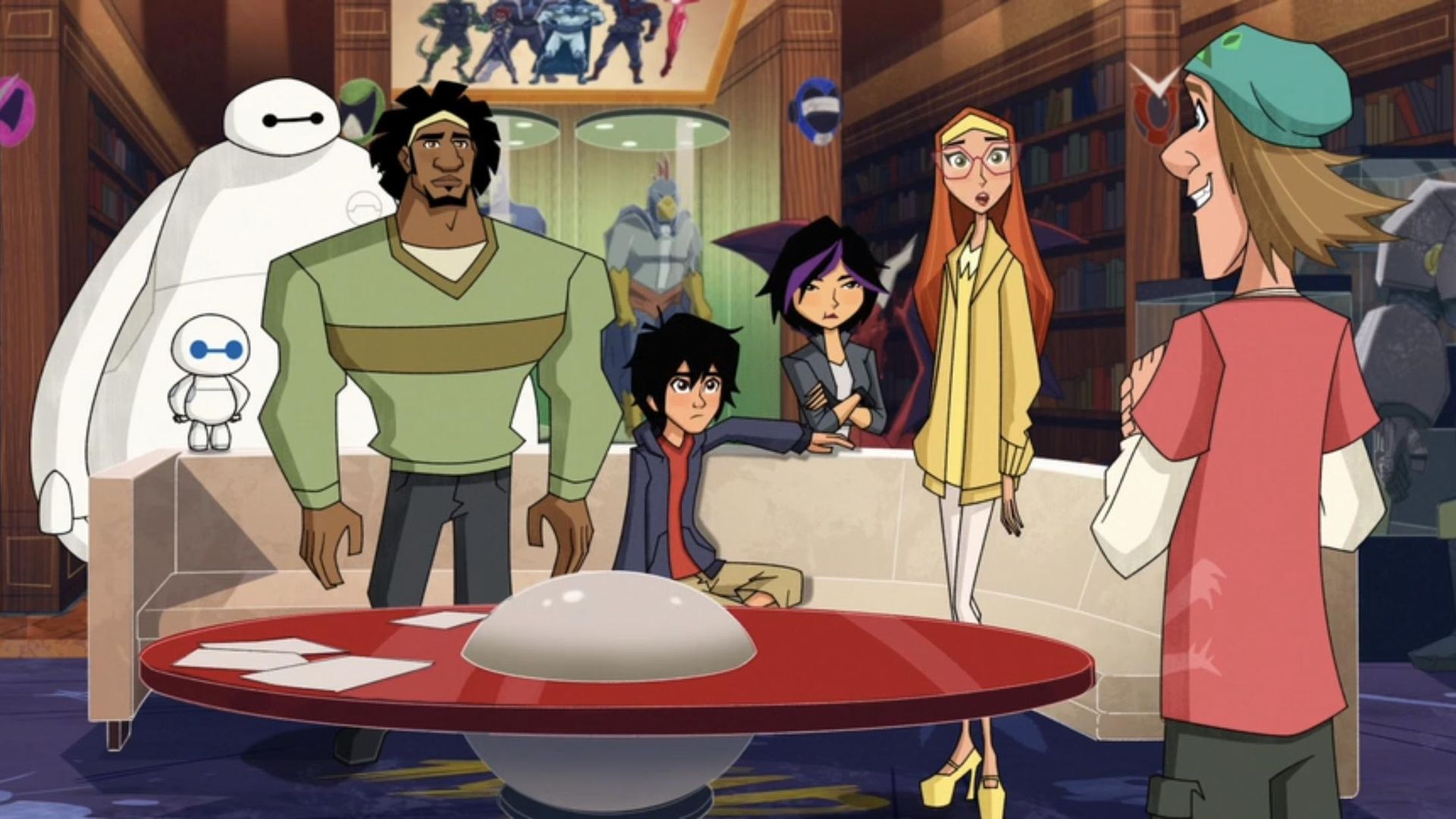 Big Hero 6: The Series background