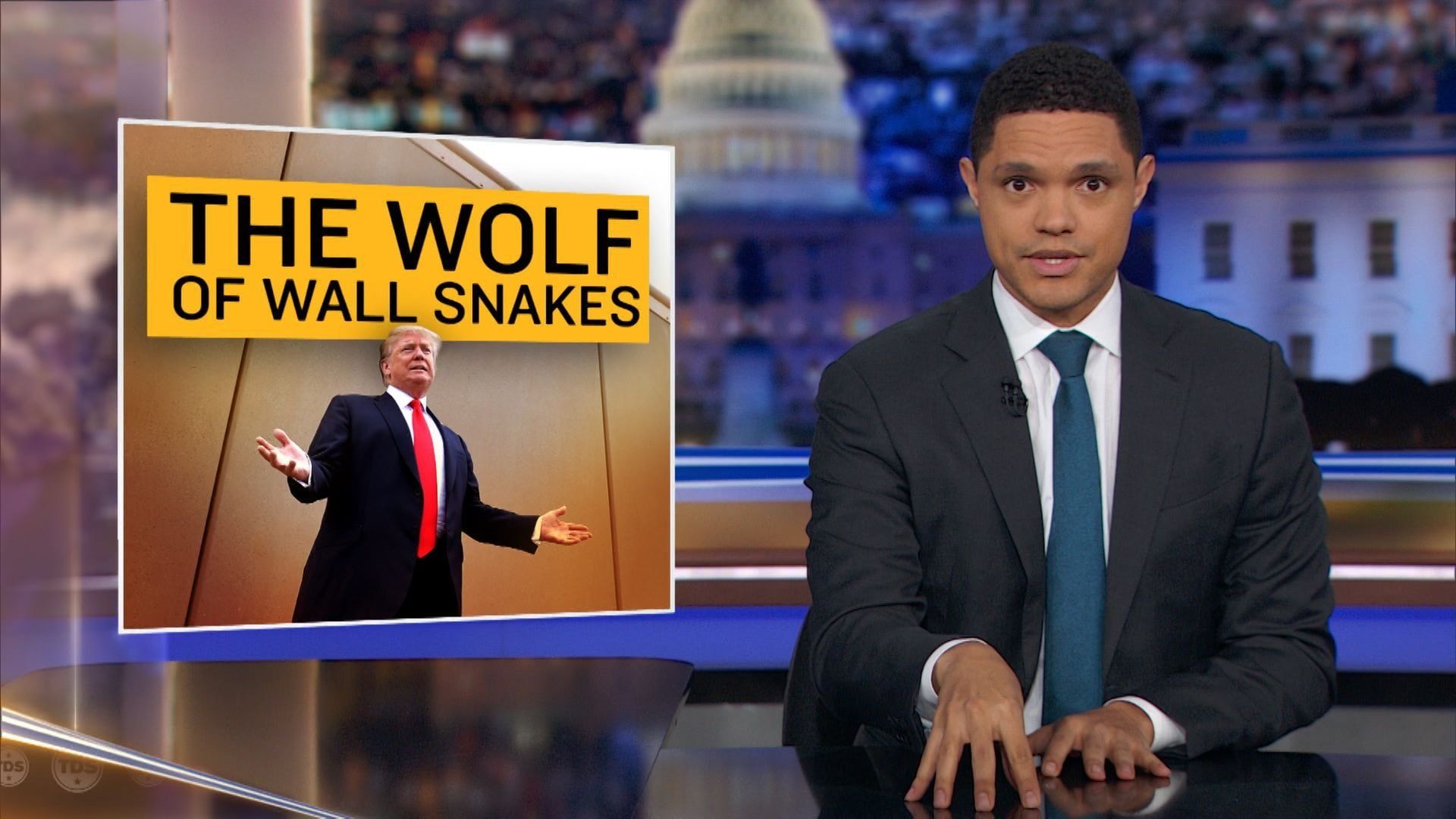 The Daily Show background
