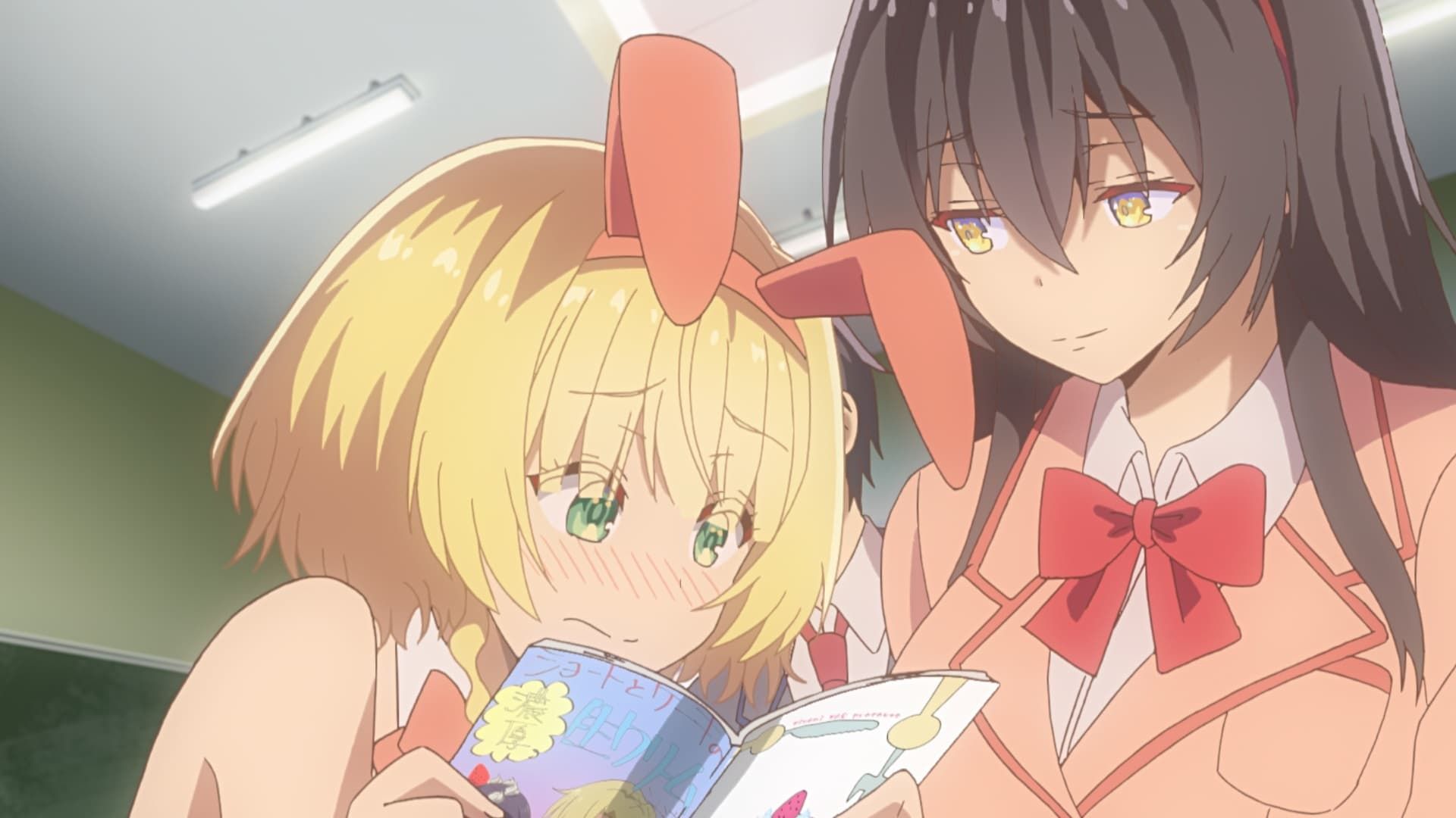 Hensuki: Are you willing to fall in love with a pervert, as long as she's a cutie? background