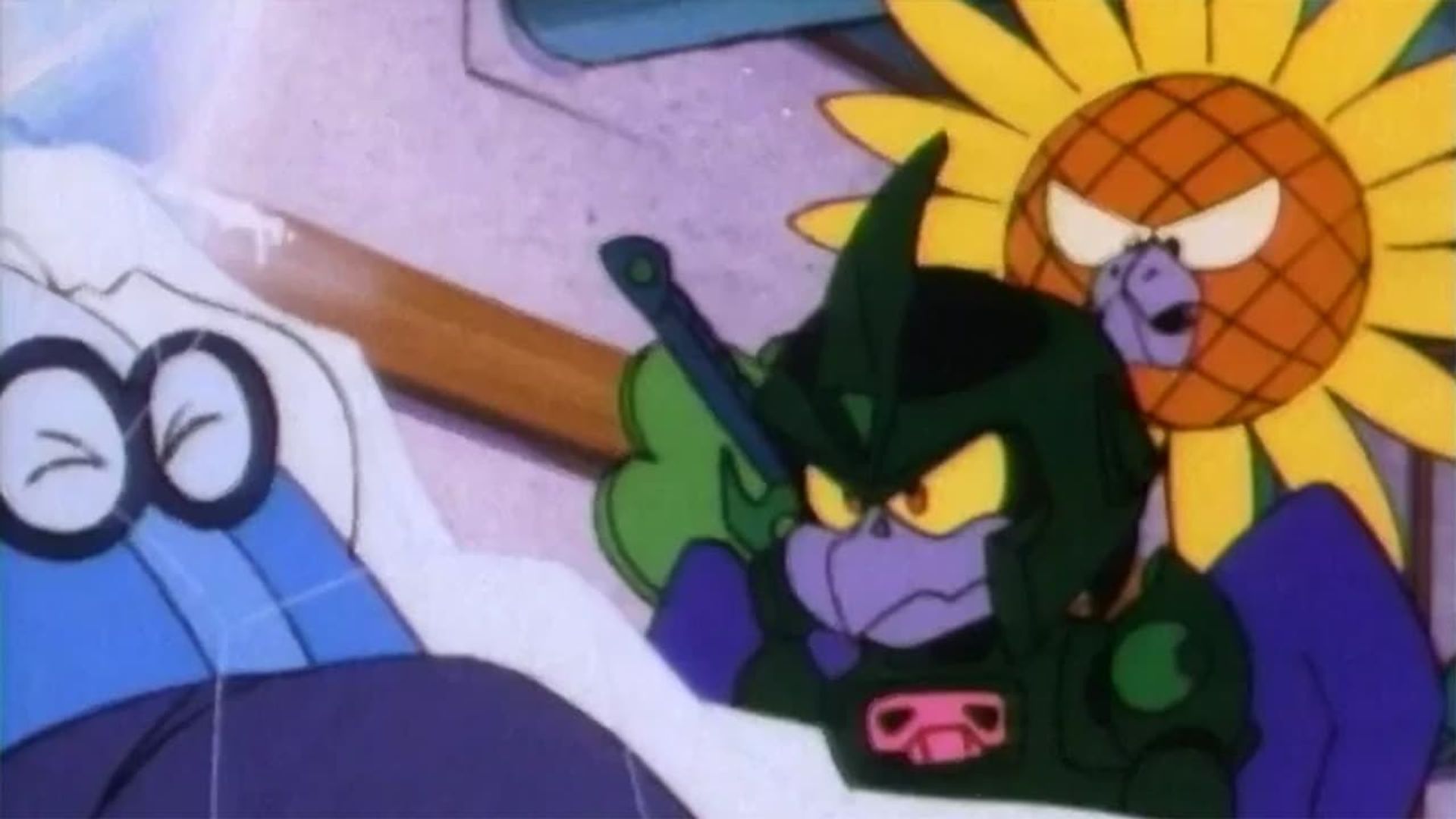 Samurai Pizza Cats background