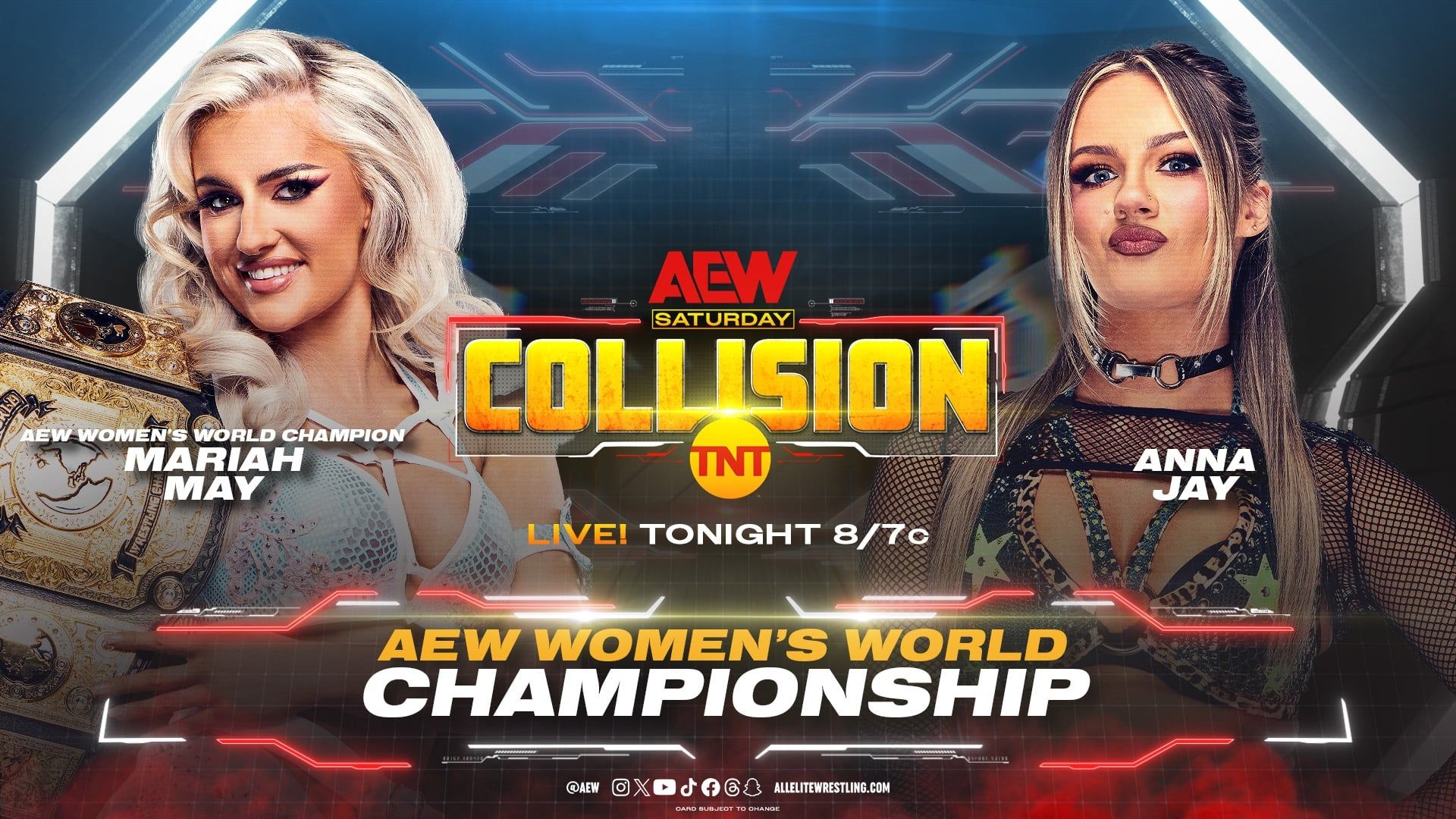 AEW Collision background