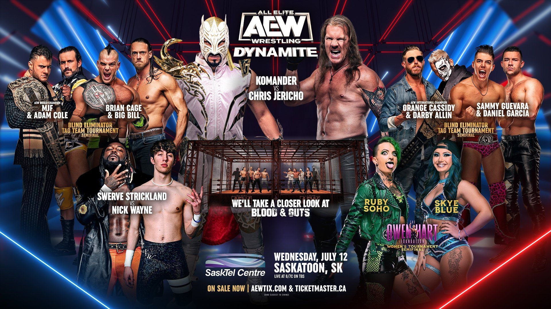 All Elite Wrestling: Dynamite background