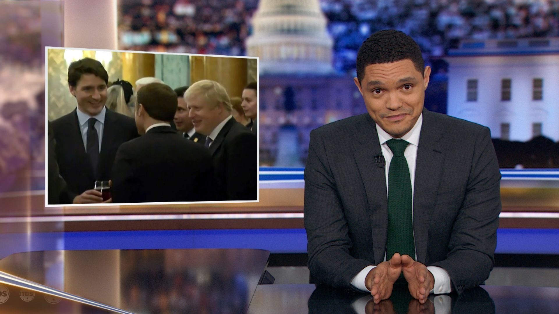 The Daily Show background