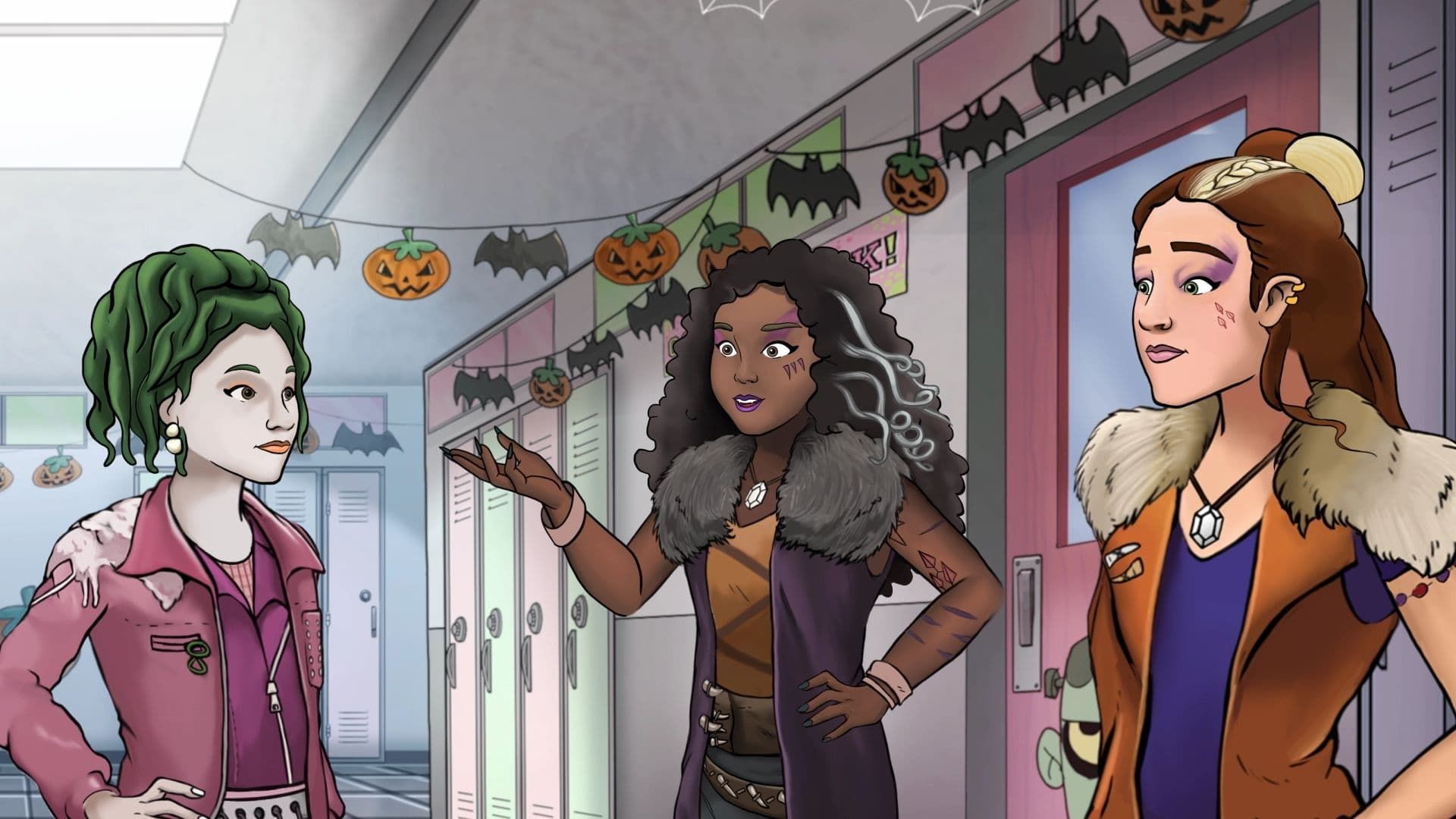 ZOMBIES: Addison's Monster Mystery background