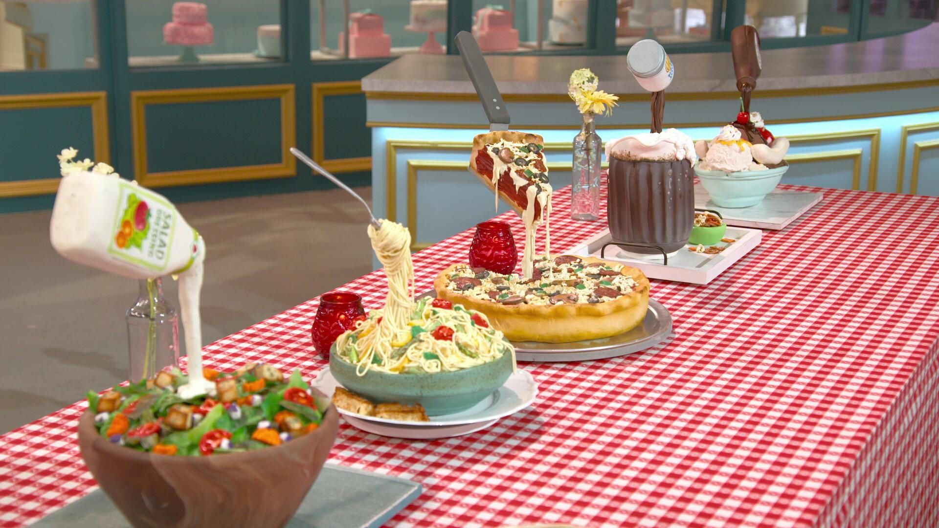 The Big Nailed It Baking Challenge background