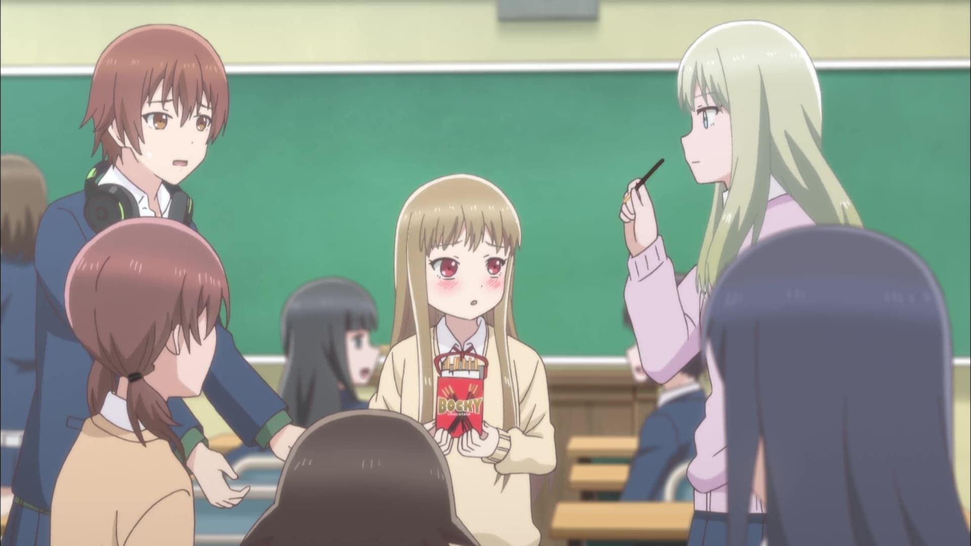 Wasteful Days of High School Girls background