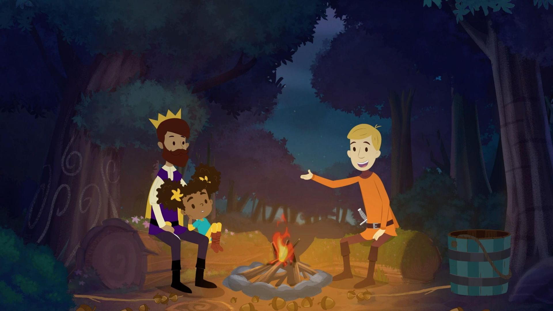 The Bravest Knight background
