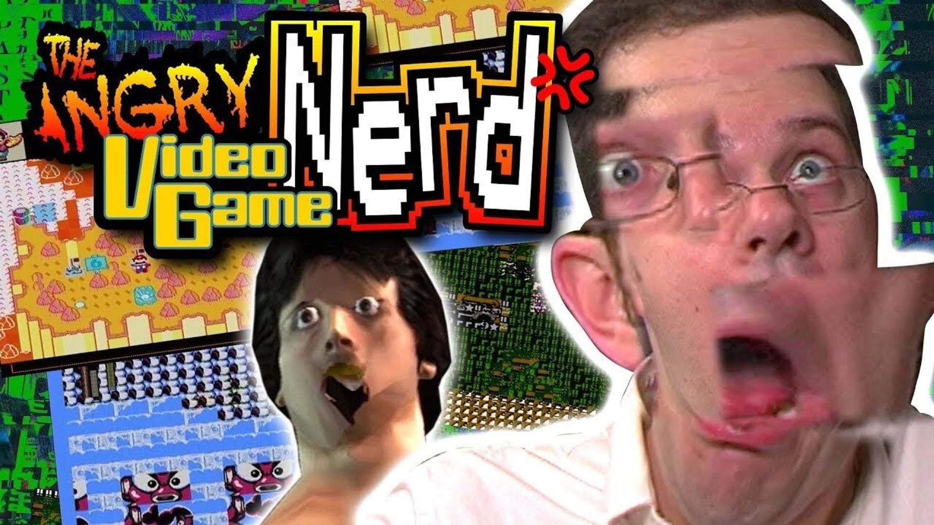 The Angry Video Game Nerd background