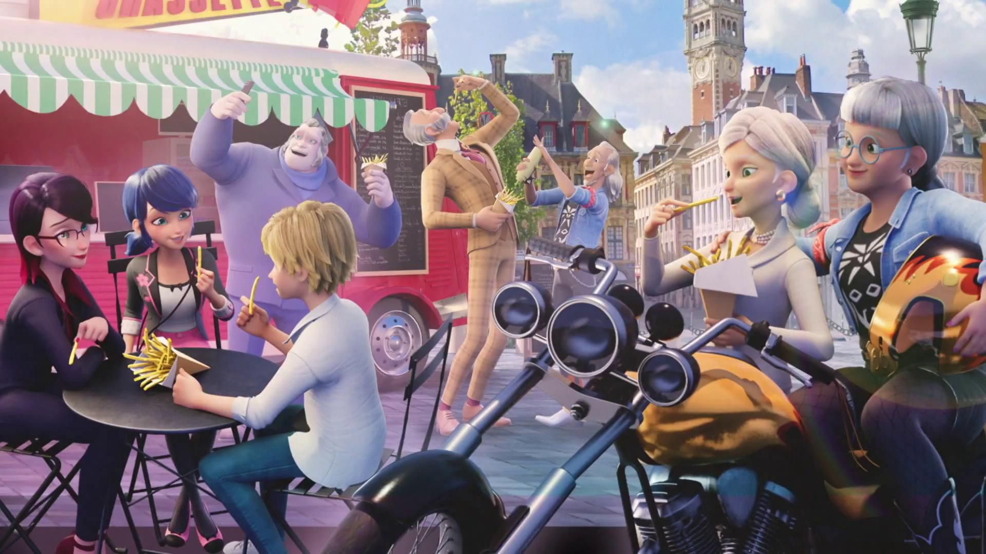 Miraculous: Tales of Ladybug & Cat Noir background
