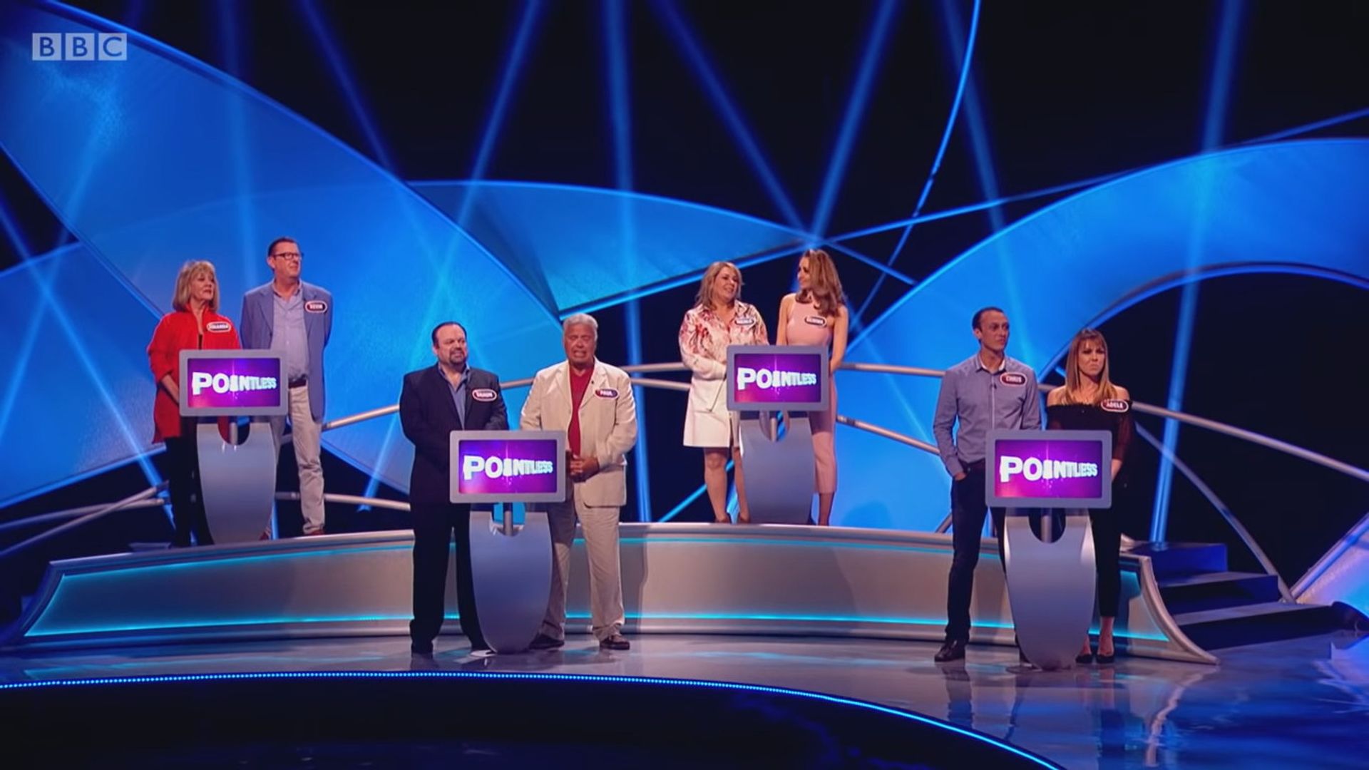 Pointless Celebrities background