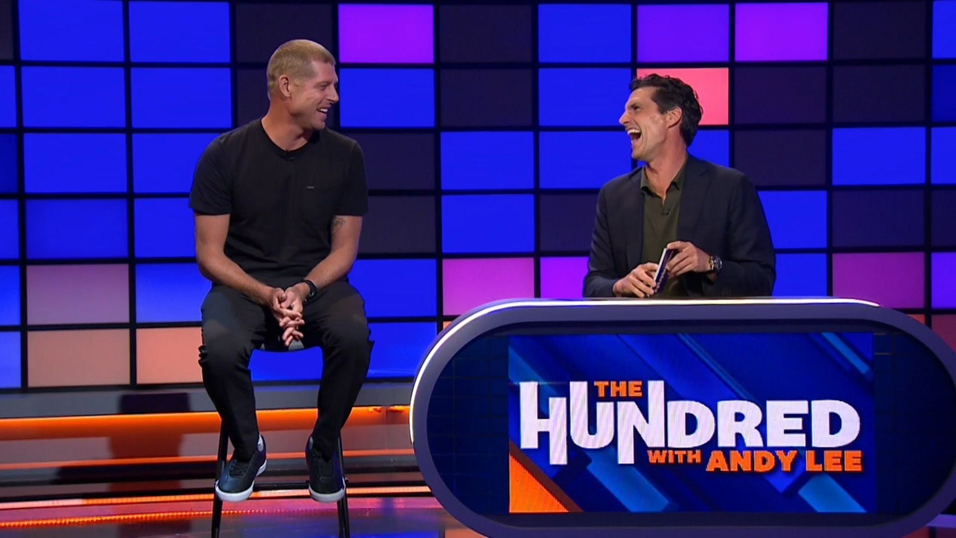 The Hundred with Andy Lee background