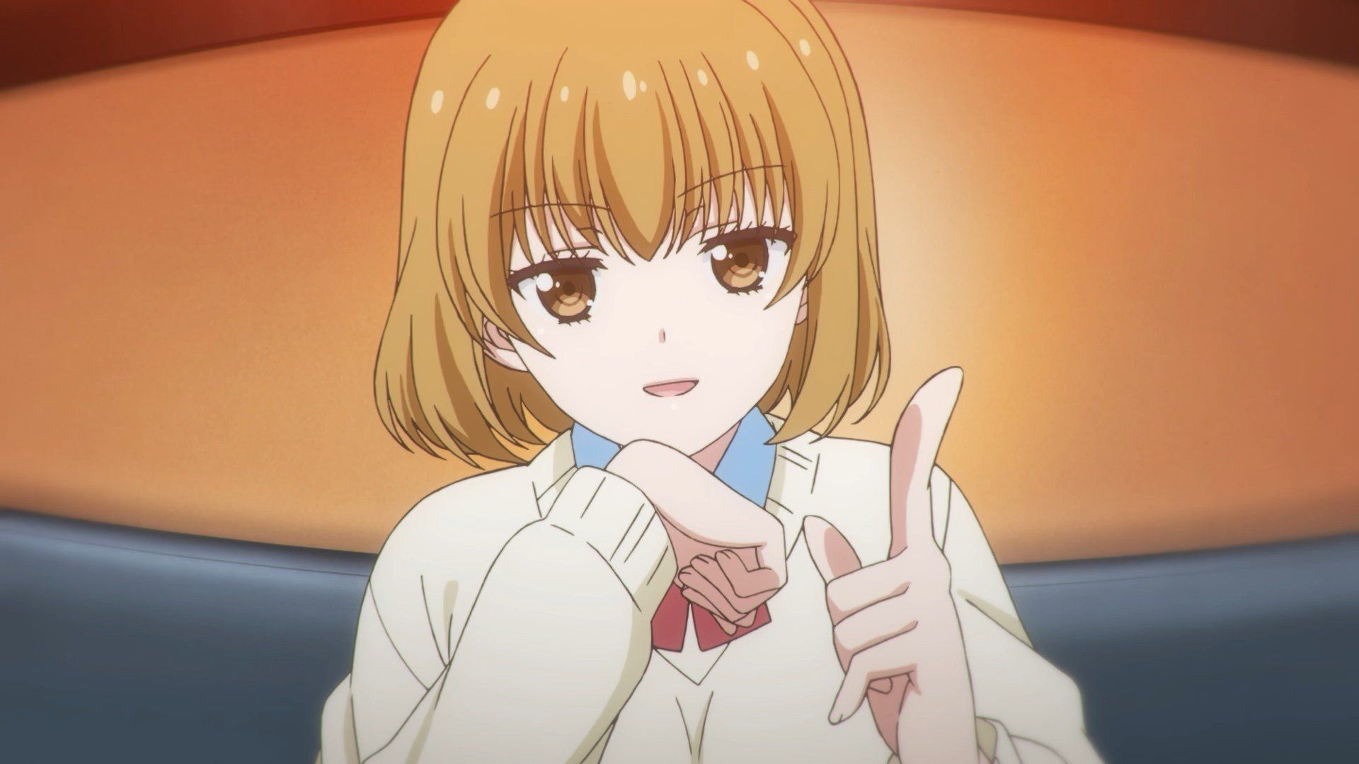 Ao-chan Can't Study background
