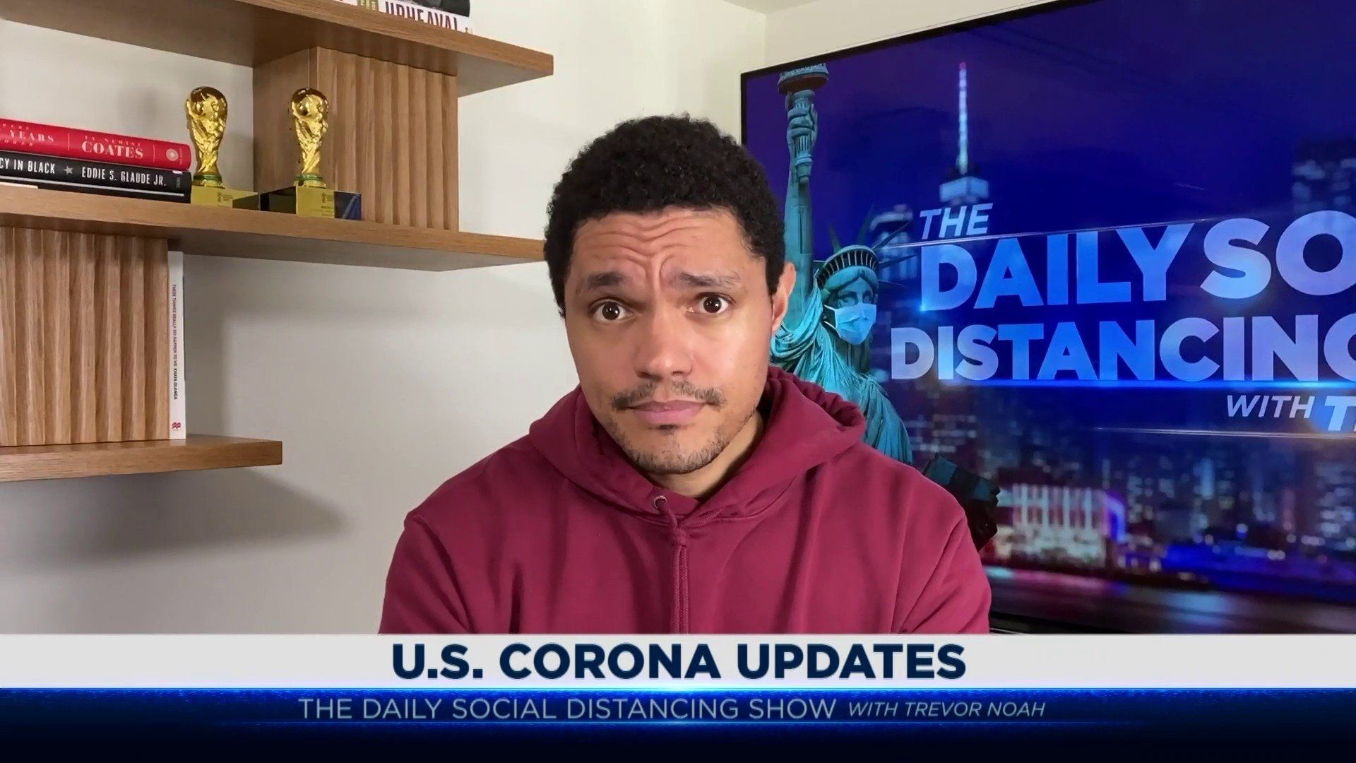 The Daily Show background