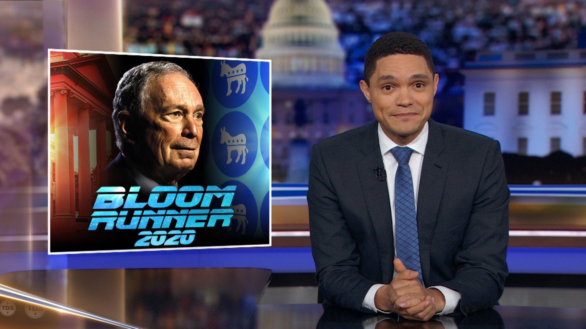 The Daily Show background