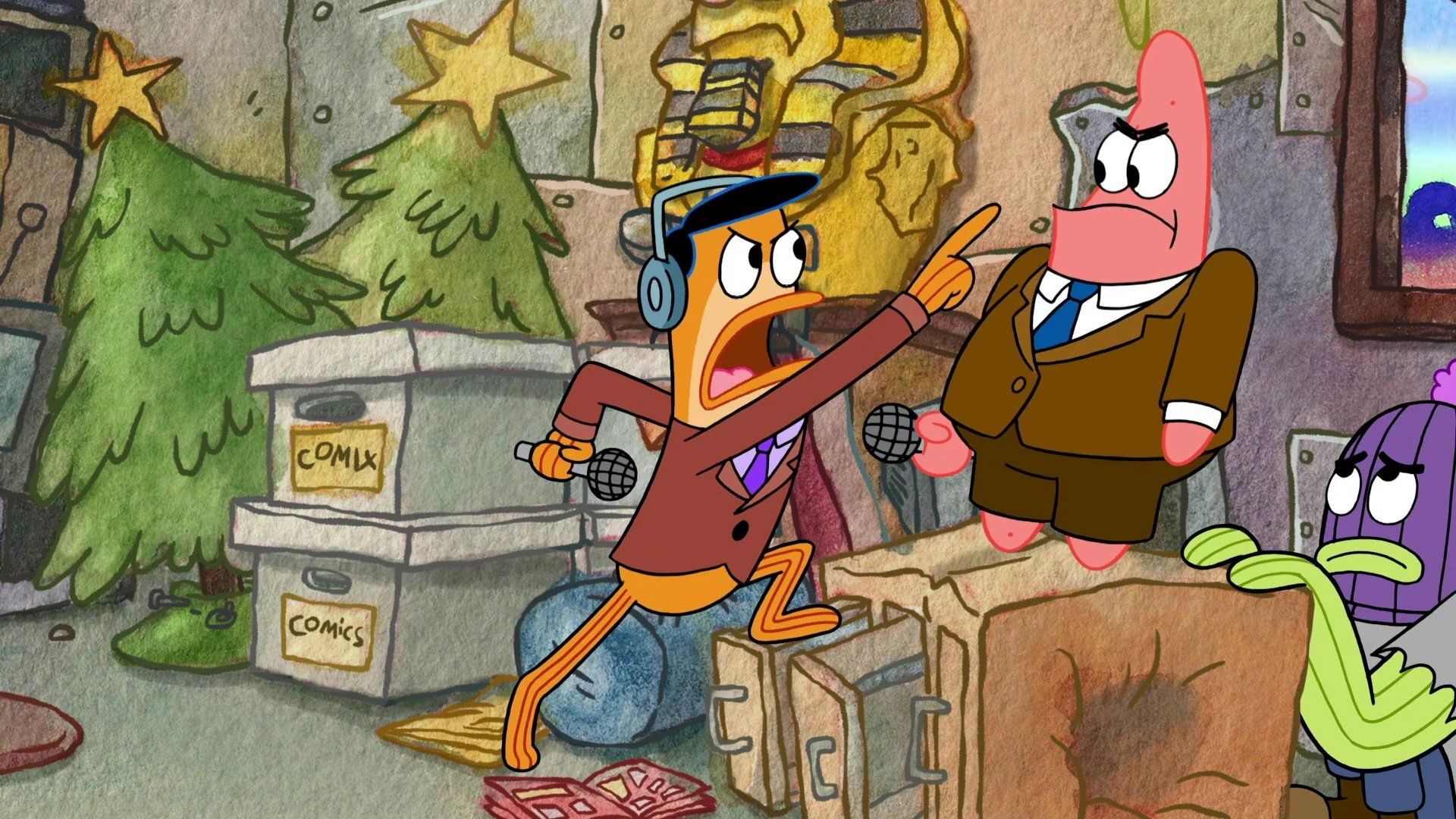 The Patrick Star Show background