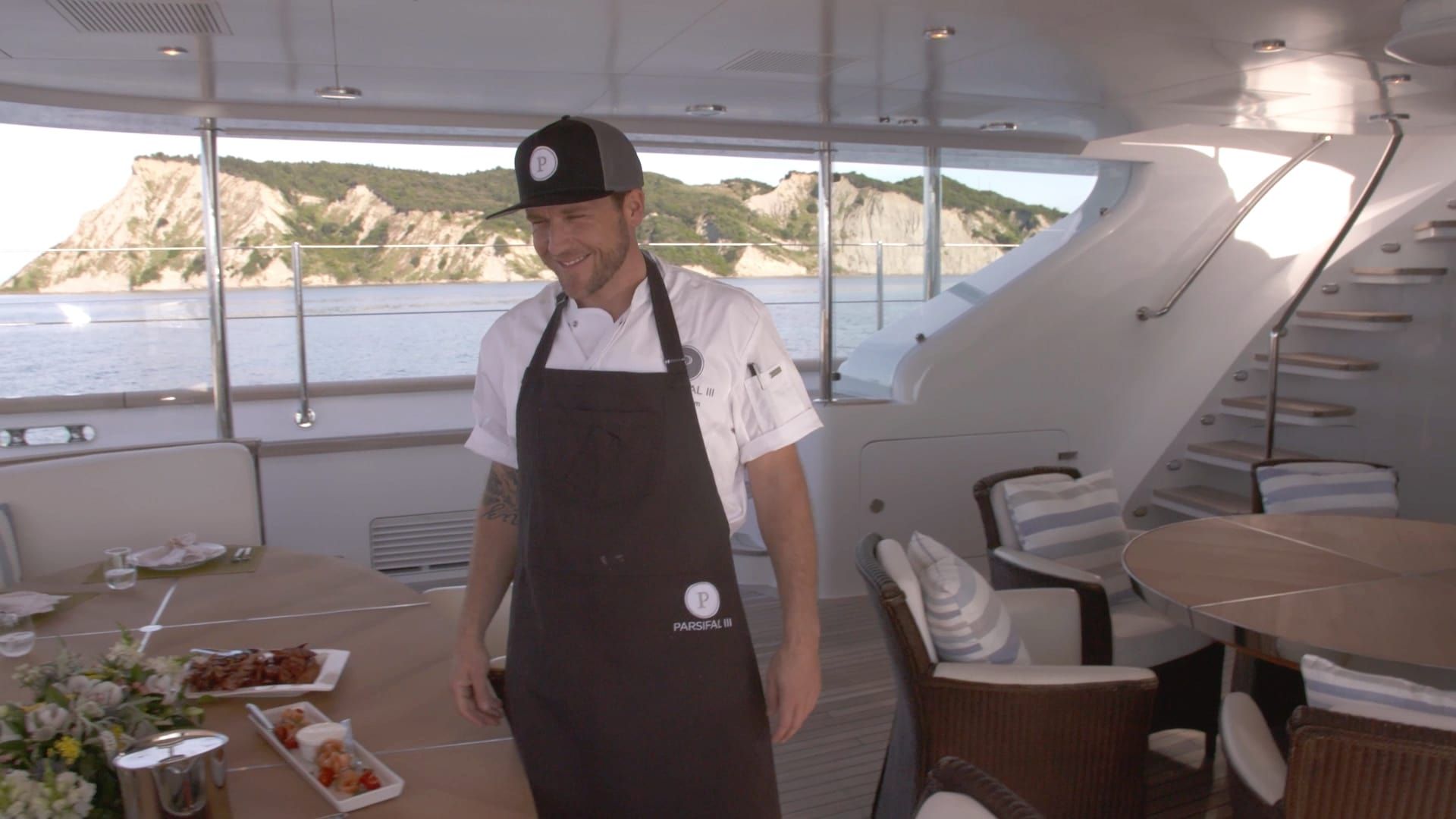Below Deck Sailing Yacht background