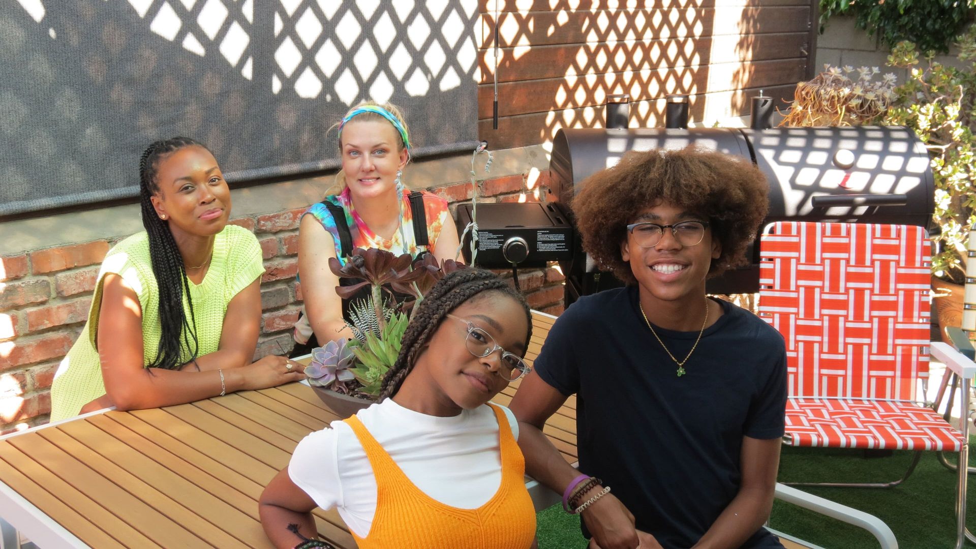 Remix My Space with Marsai Martin background