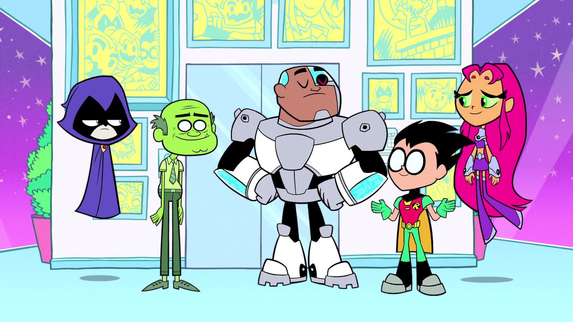 Teen Titans Go! background